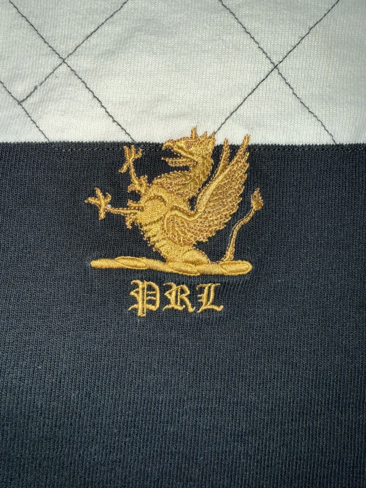 Polo Ralph Lauren Vintage Polo Ralph Lauren PRLC Rugby Shirt Crest Size US L / EU 52-54 / 3 - 3 Thumbnail