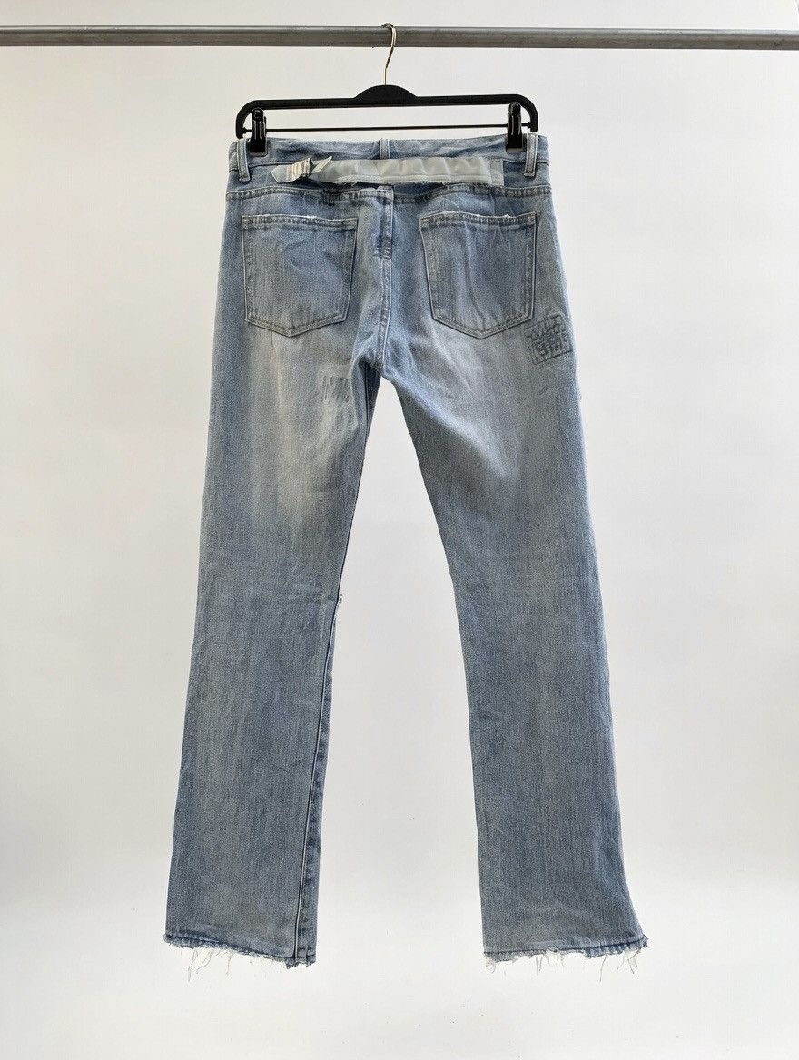 Vintage Thrashed Vintage J-honey Flared Jeans Distressed ERD Size US 32 / EU 48 - 8 Thumbnail