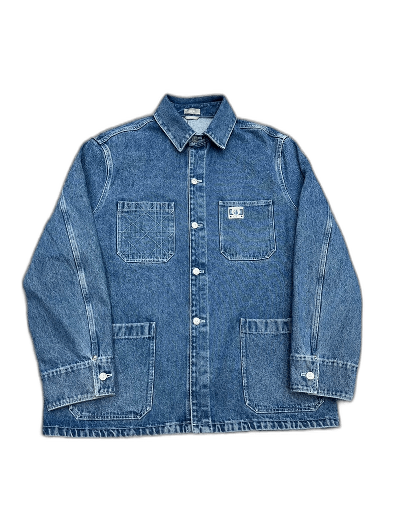Dior Dior Distressed Pocket Denim Jacket Size US XL / EU 56 / 4 - 1 Thumbnail