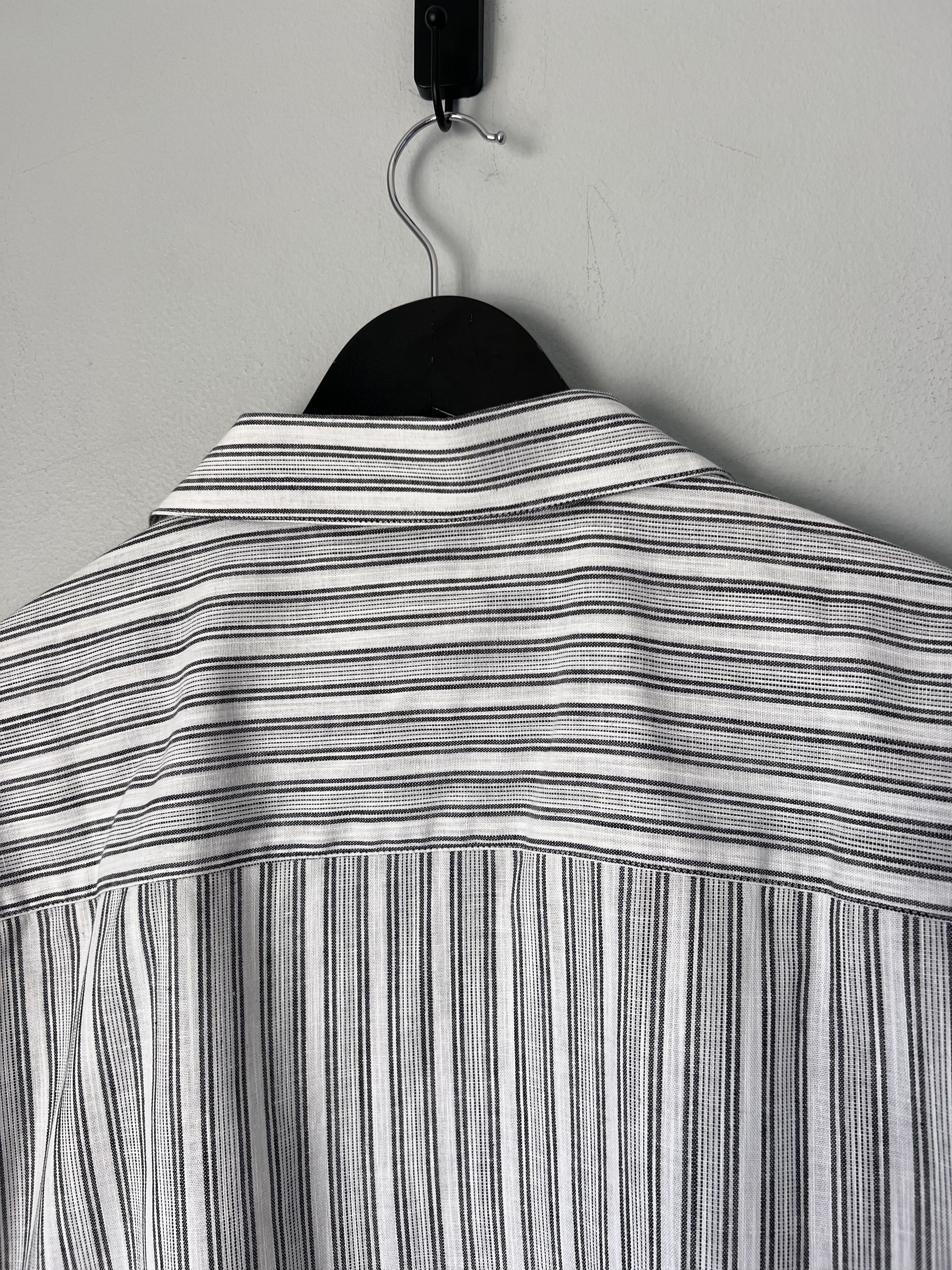 Aime Leon Dore Aime Leon Dore Striped Leisure Shirt in Black White Size US L / EU 52-54 / 3 - 5 Thumbnail