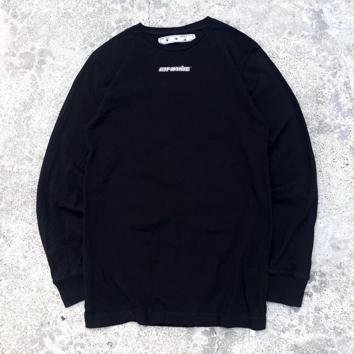 Off-White Off White Virgil Abloh Pink Marker Cross Design Longsleeve Size US S / EU 44-46 / 1 - 2 Thumbnail