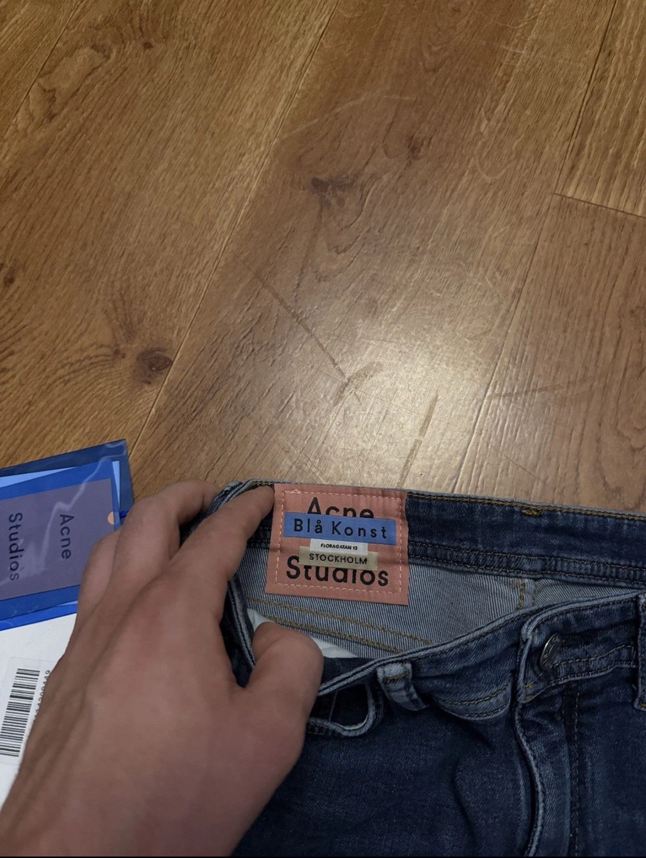 Acne Studios Acne Studios Bla Konst Jeans Brand New Denim Sz 27/32 Size 27" / US 4 / IT 40 - 3 Thumbnail