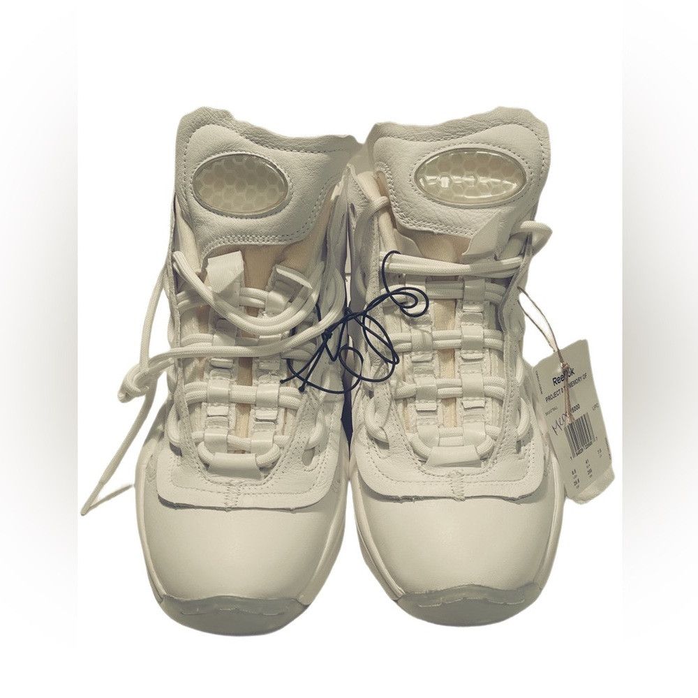 Maison Margiela × Reebok NWT Reebok x Maison Margiela white high top sneaker Size US 8.5 / EU 41-42 - 2 Thumbnail