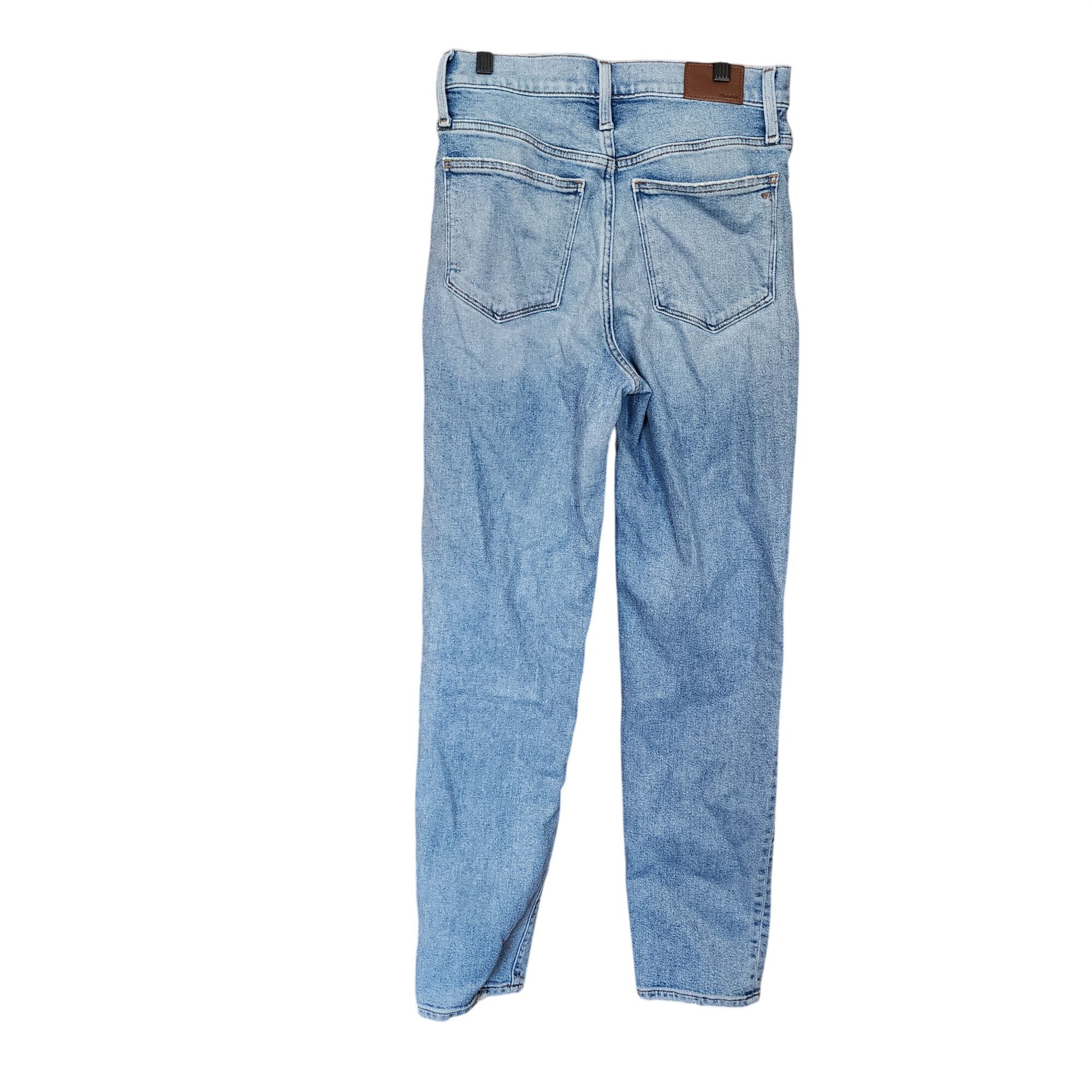 Madewell Madewell The Mom Jean Light Wash Denim Jeans 27T High Waist Size 27" / US 4 / IT 40 - 2 Thumbnail