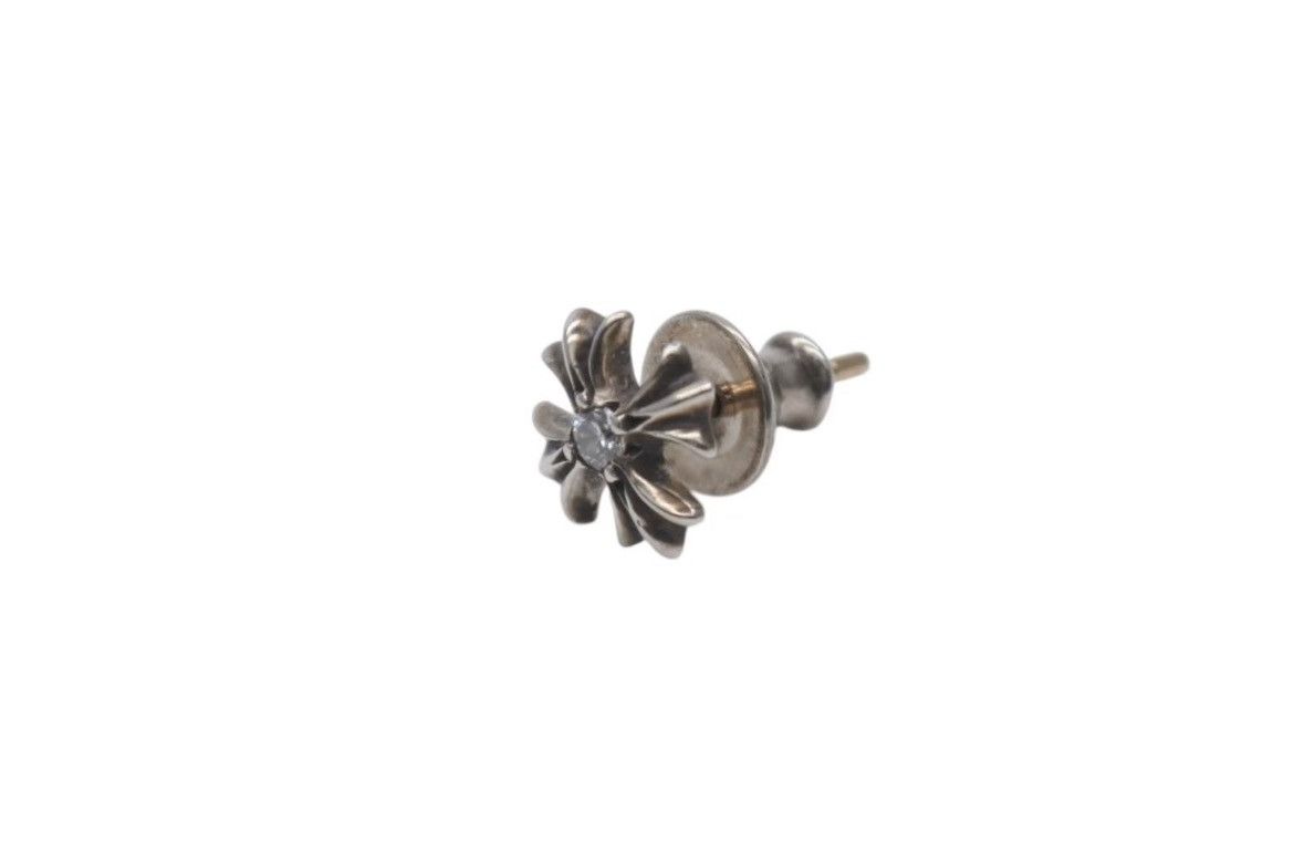 Chrome Hearts Chrome Hearts Diamond Plus Cross Stud Earring Size ONE SIZE - 3 Thumbnail