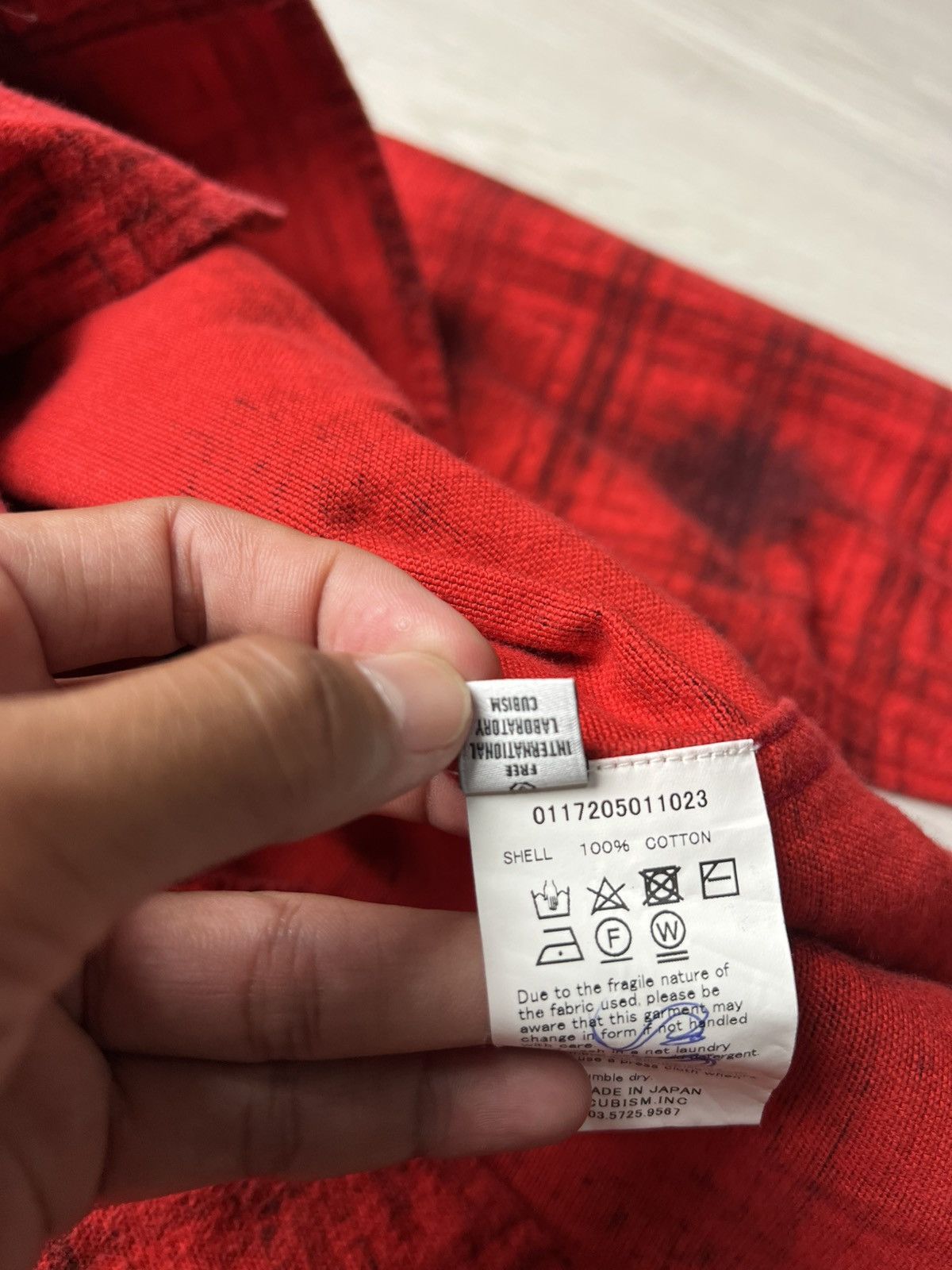 Visvim VISVIM BLACK ELK BRUSHED FLANNEL SHIRT Size US S / EU 44-46 / 1 - 8 Thumbnail