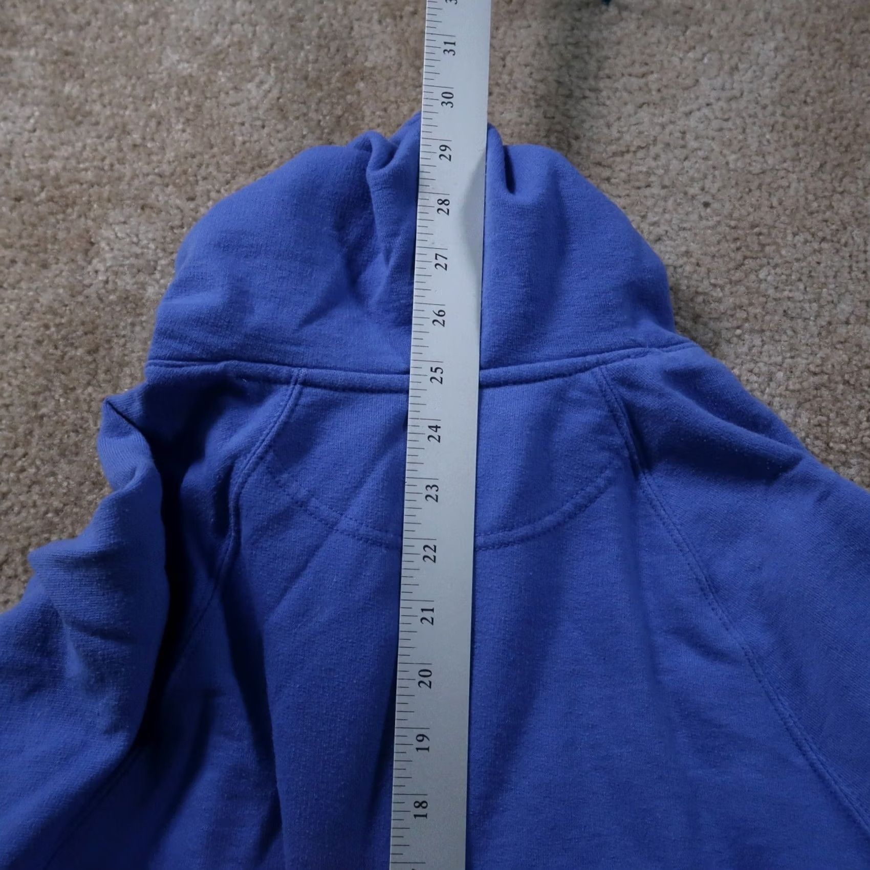 Champion Champion Hoodie Women's Large Blue Hooded Sweatshirt Size L / US 10 / IT 46 - 7 Thumbnail