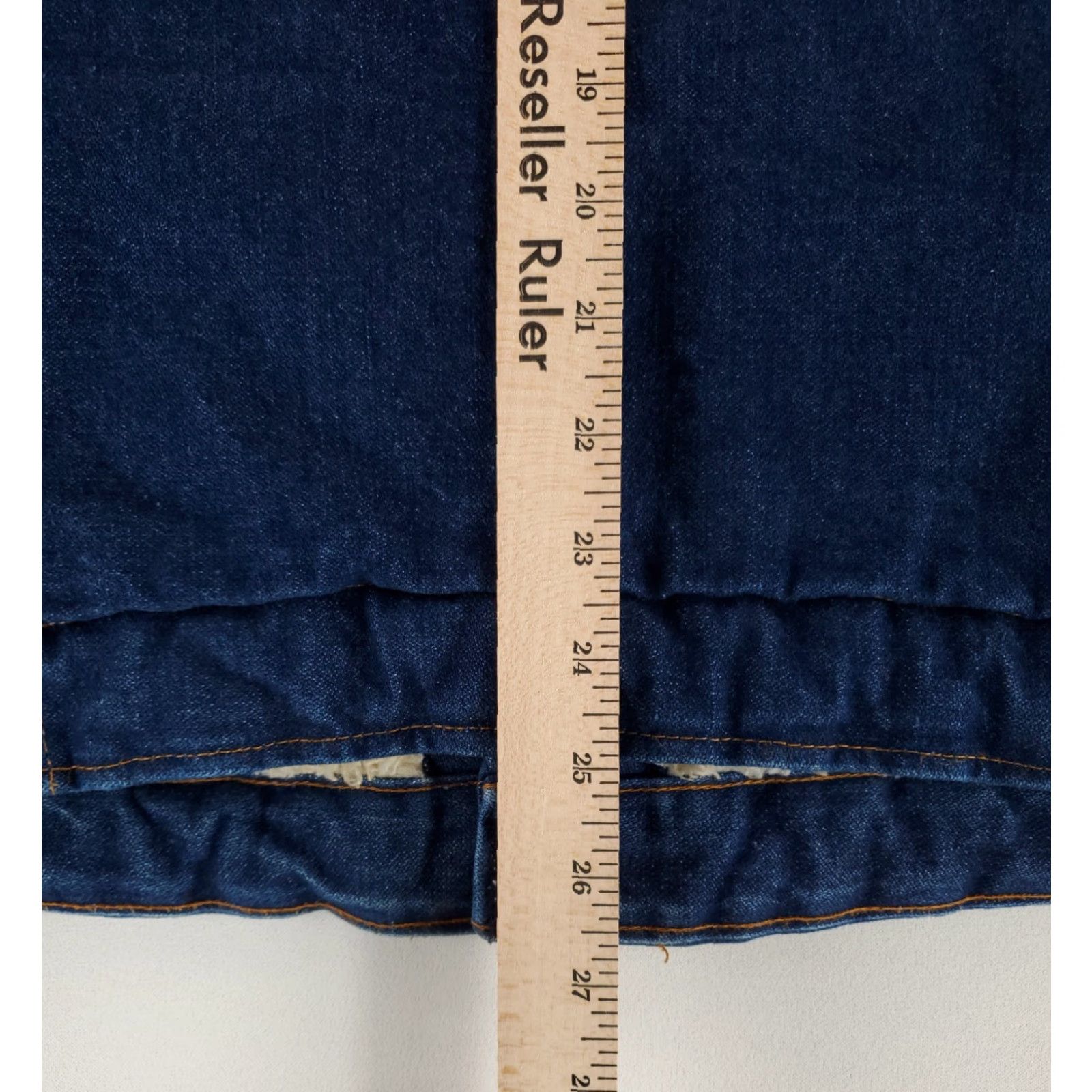 Vintage Saddle King Western Sherpa Lined Denim Trucker Jacket Corduroy Collar Mens L Jacket Size US L / EU 52-54 / 3 - 7 Thumbnail
