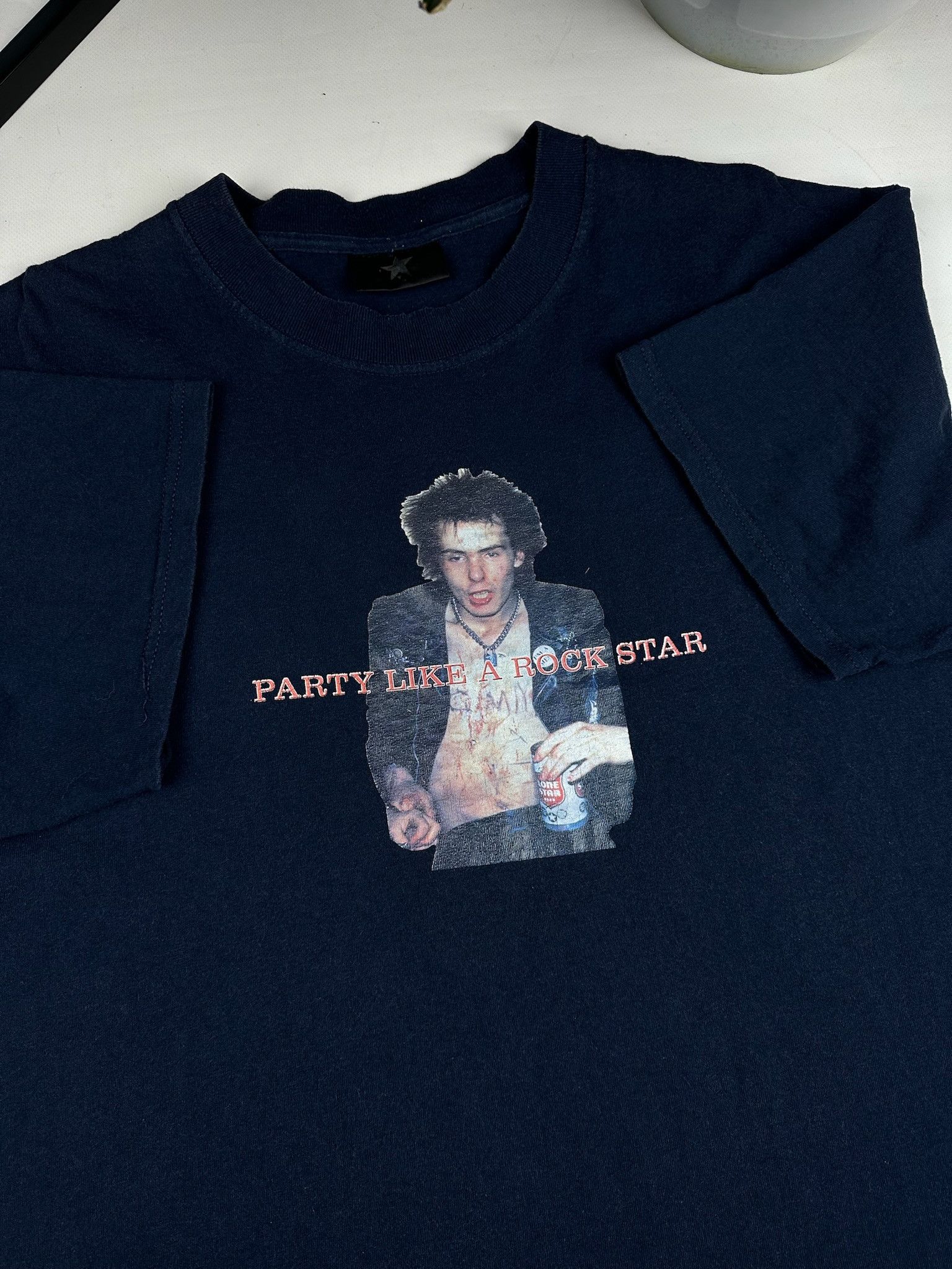 Vintage SERIAL KILLER tShirt sex pistols vintage Sid Vicious acid Size US L / EU 52-54 / 3 - 1 Thumbnail