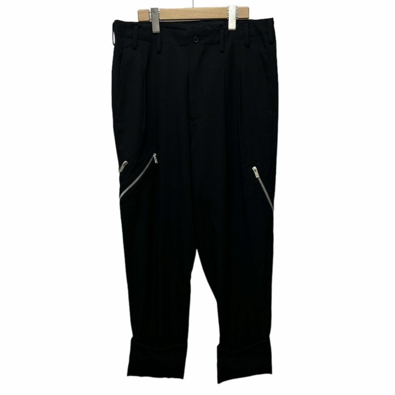 パンツ 1999 y's for men zip wool wide pants 1999 y's for men zip wool wide pants