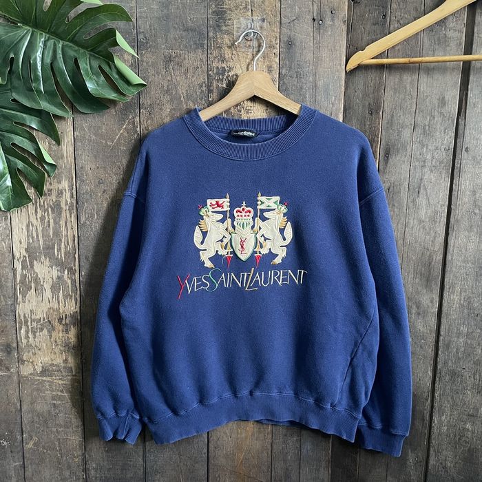 Vintage Vintage Yves Saint Laurent YSL Sweatshirt Grailed