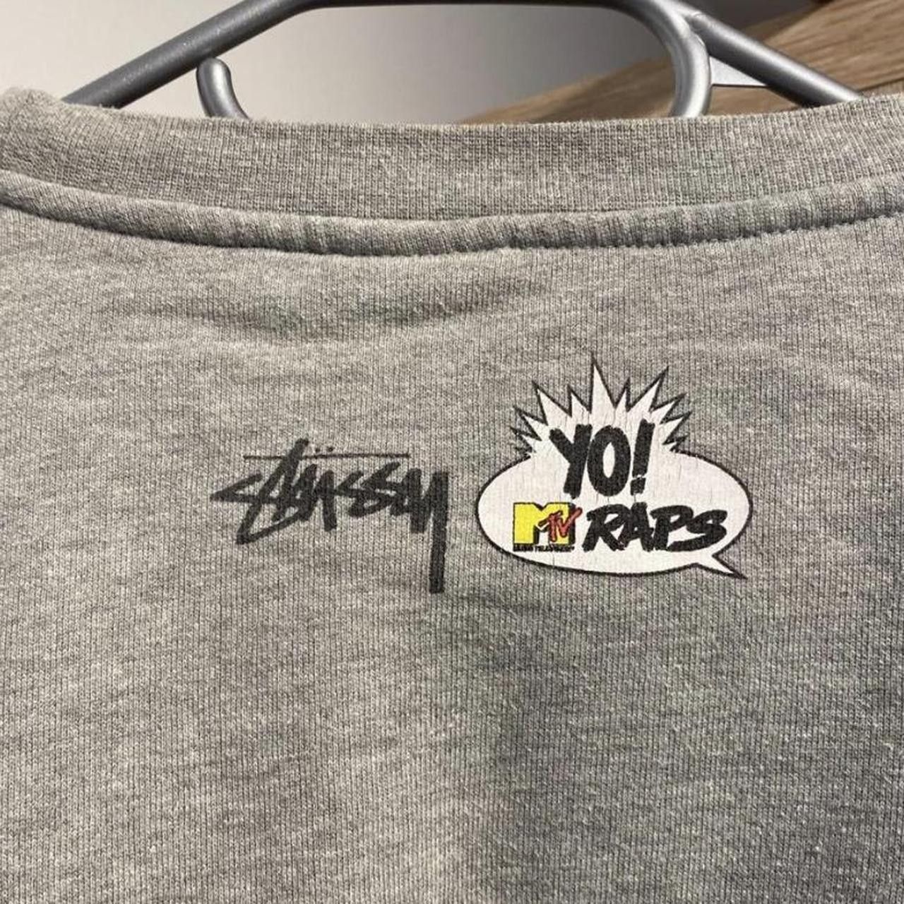 Mtv Stussy x Slim Rick MTV Raps Crewneck Size US M / EU 48-50 / 2 - 4 Thumbnail