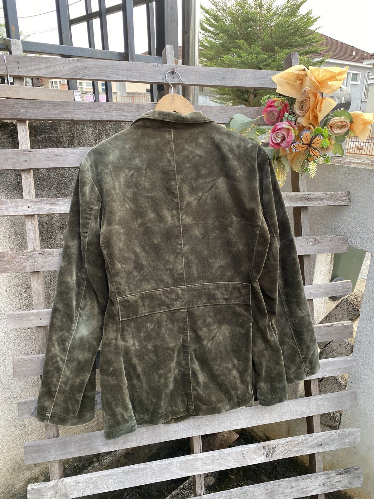 Tornado Mart 🔥 Distresed 🔥 Vintage Tornado Mart Velvet Jacket Size L / US 10 / IT 46 - 6 Thumbnail