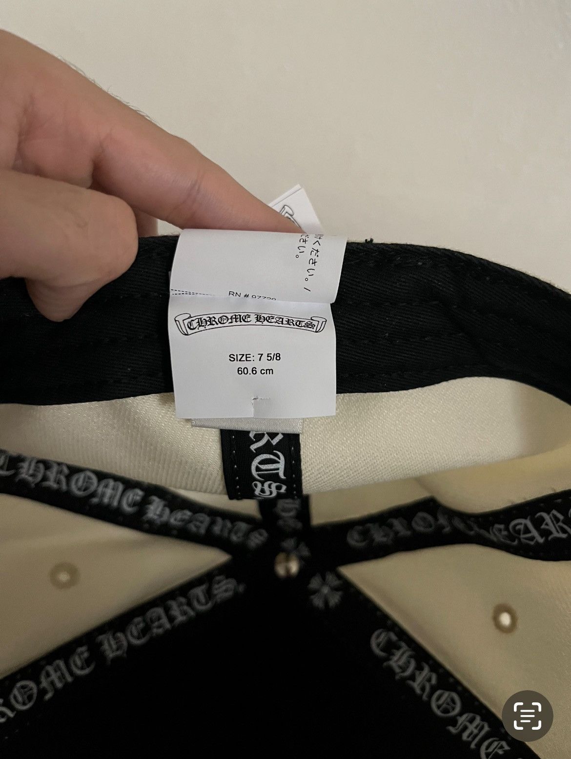Chrome Hearts Chrome Hearts Heart Fitted Hat Size ONE SIZE - 5 Thumbnail