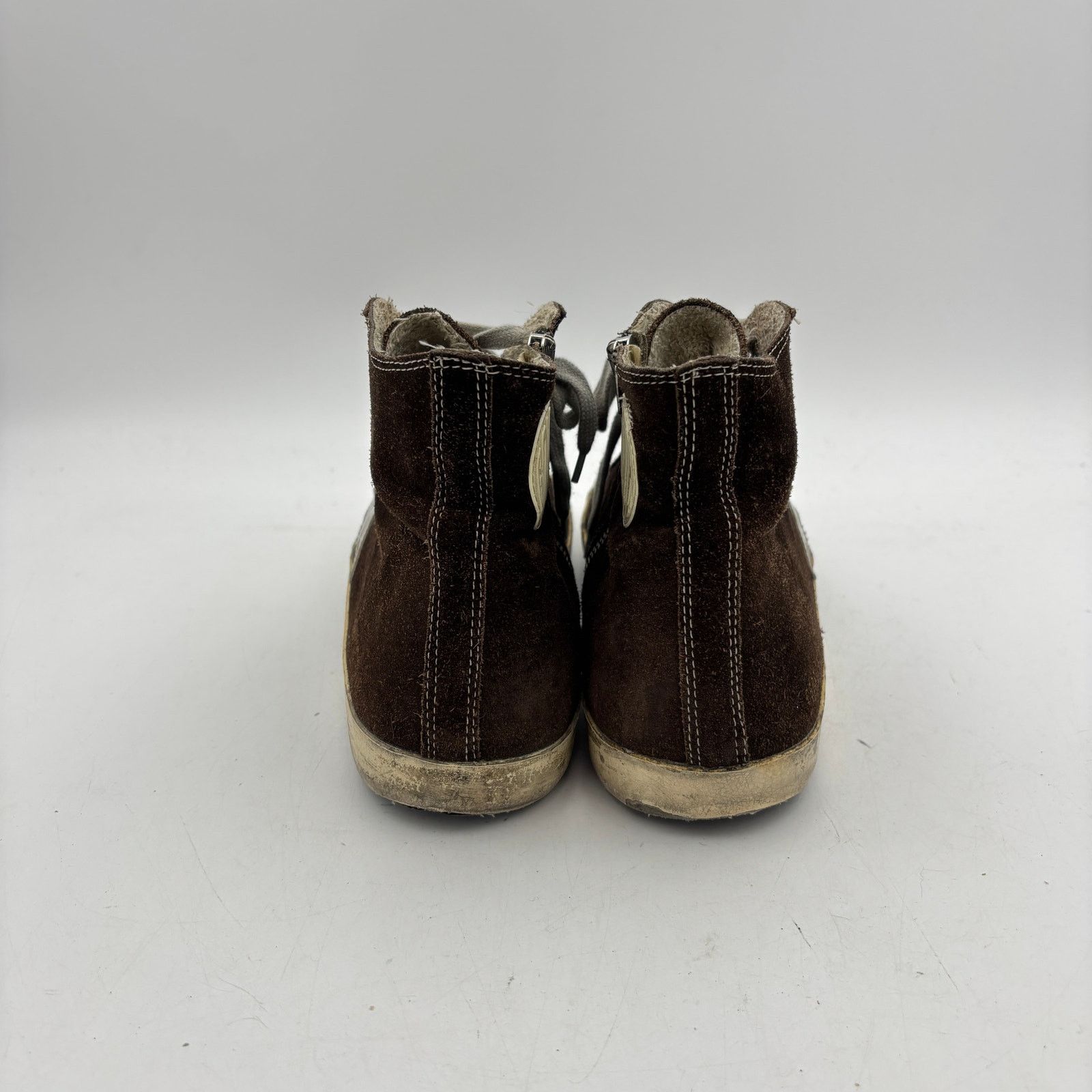 Golden Goose Golden Goose Francy Hi Top Skate Suede Shoes Men's 44 US 11 Size US 11 / EU 44 - 4 Thumbnail
