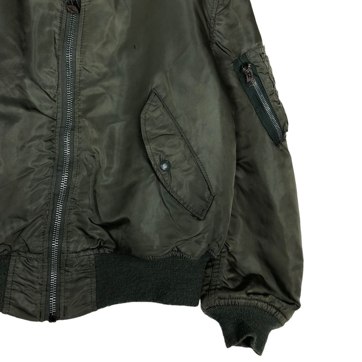 Alpha Industries 🔥RIOT RIOT VINTAGE BOMBER JACKET MA-1 USA BUZZ RICKSONS Size US M / EU 48-50 / 2 - 5 Thumbnail