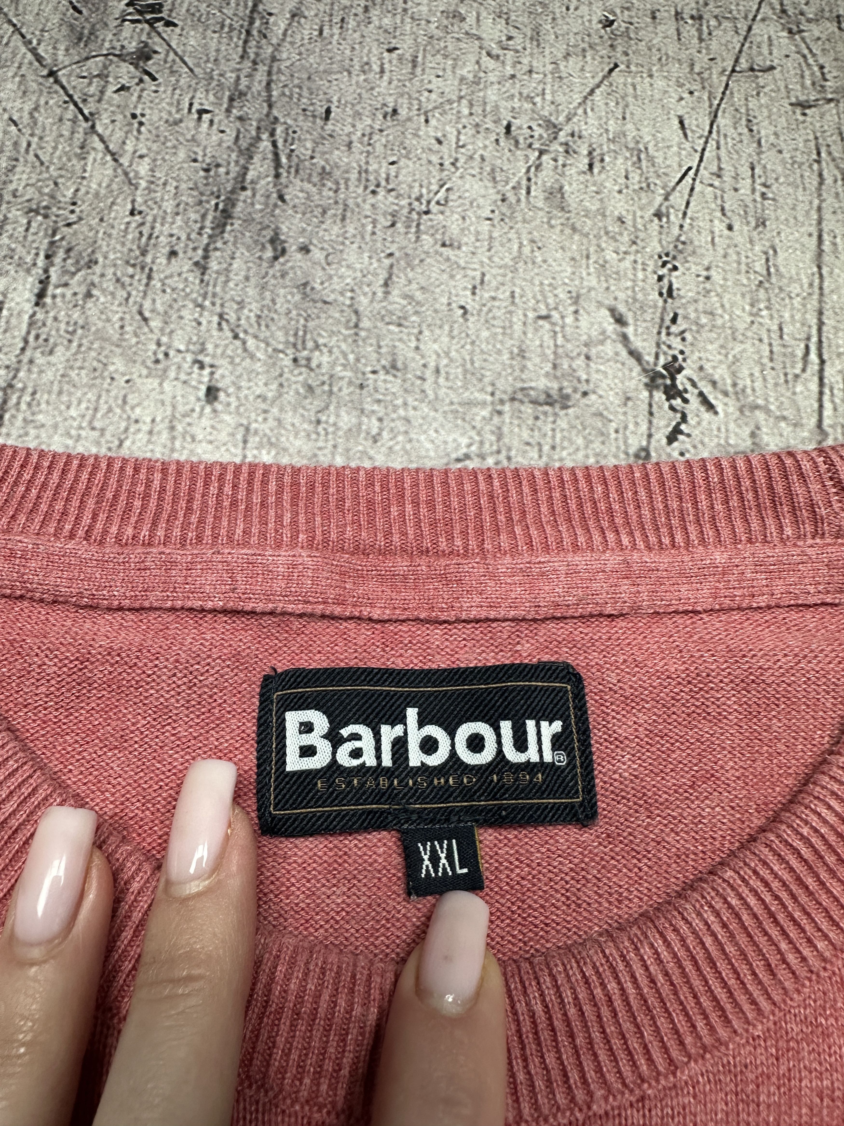 Barbour Barbour Vintage Mens Knit Crew Neck Sweater Size US XXL / EU 58 / 5 - 4 Thumbnail