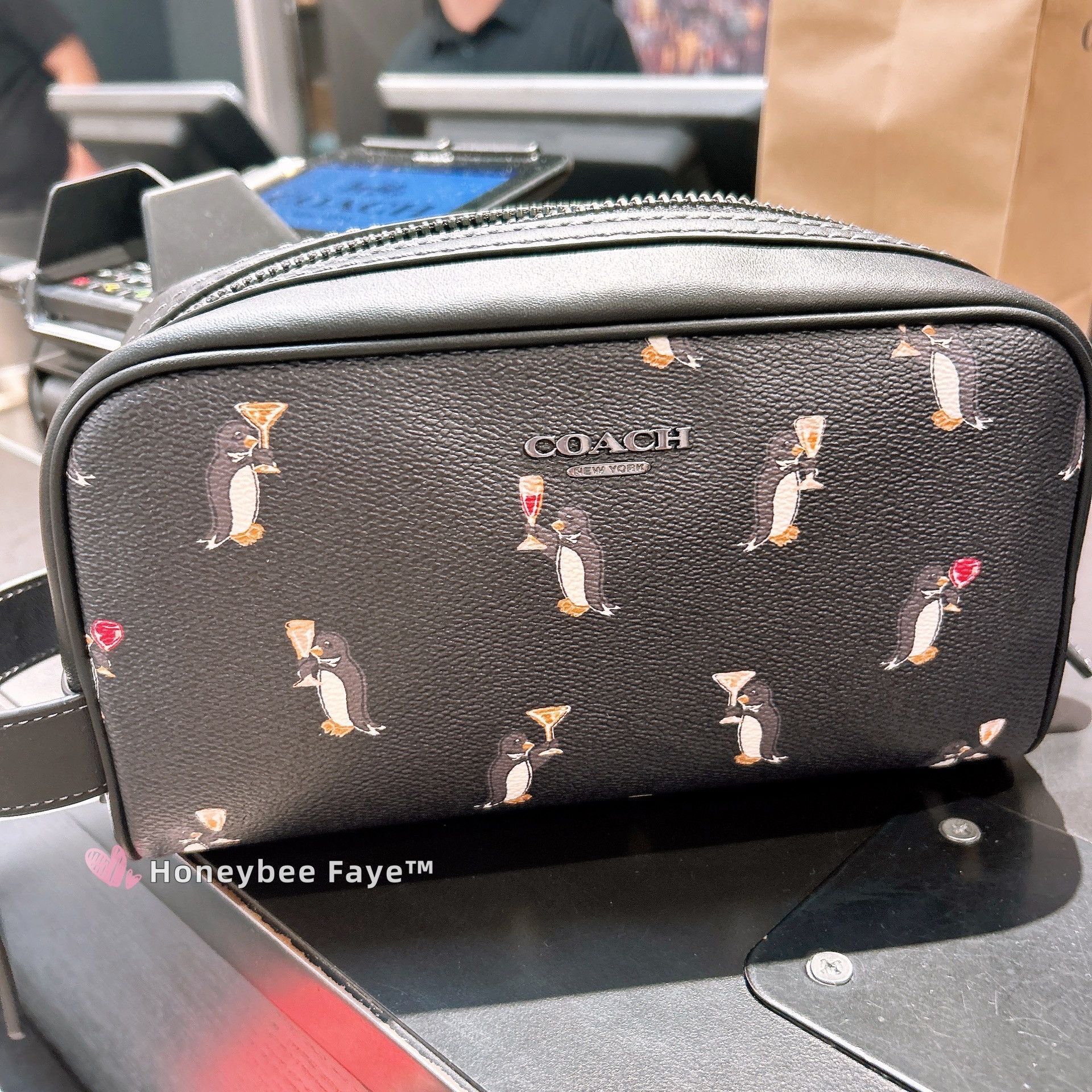 Coach Small Travel Kit With Penguin Print CCP95 Size ONE SIZE - 1 Thumbnail