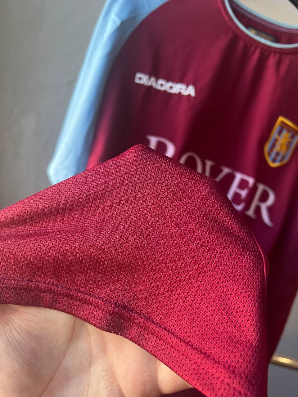 Diadora 2002/03 ASTON VILLA HOME SOCCER JERSEY FOOTBALL SHIRT SIZE L Size US L / EU 52-54 / 3 - 8 Thumbnail