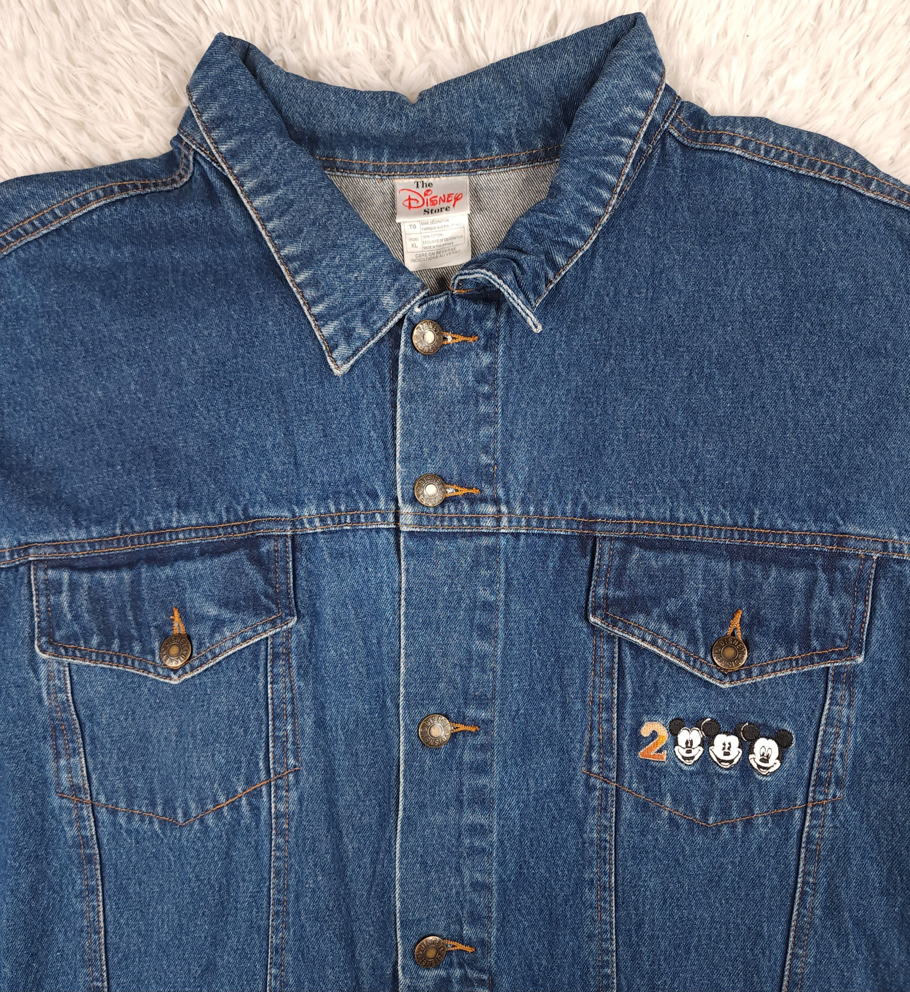 Disney Vintage 2000 Disney Mickey Mouse denim jacket Size XL Size US XL / EU 56 / 4 - 5 Thumbnail