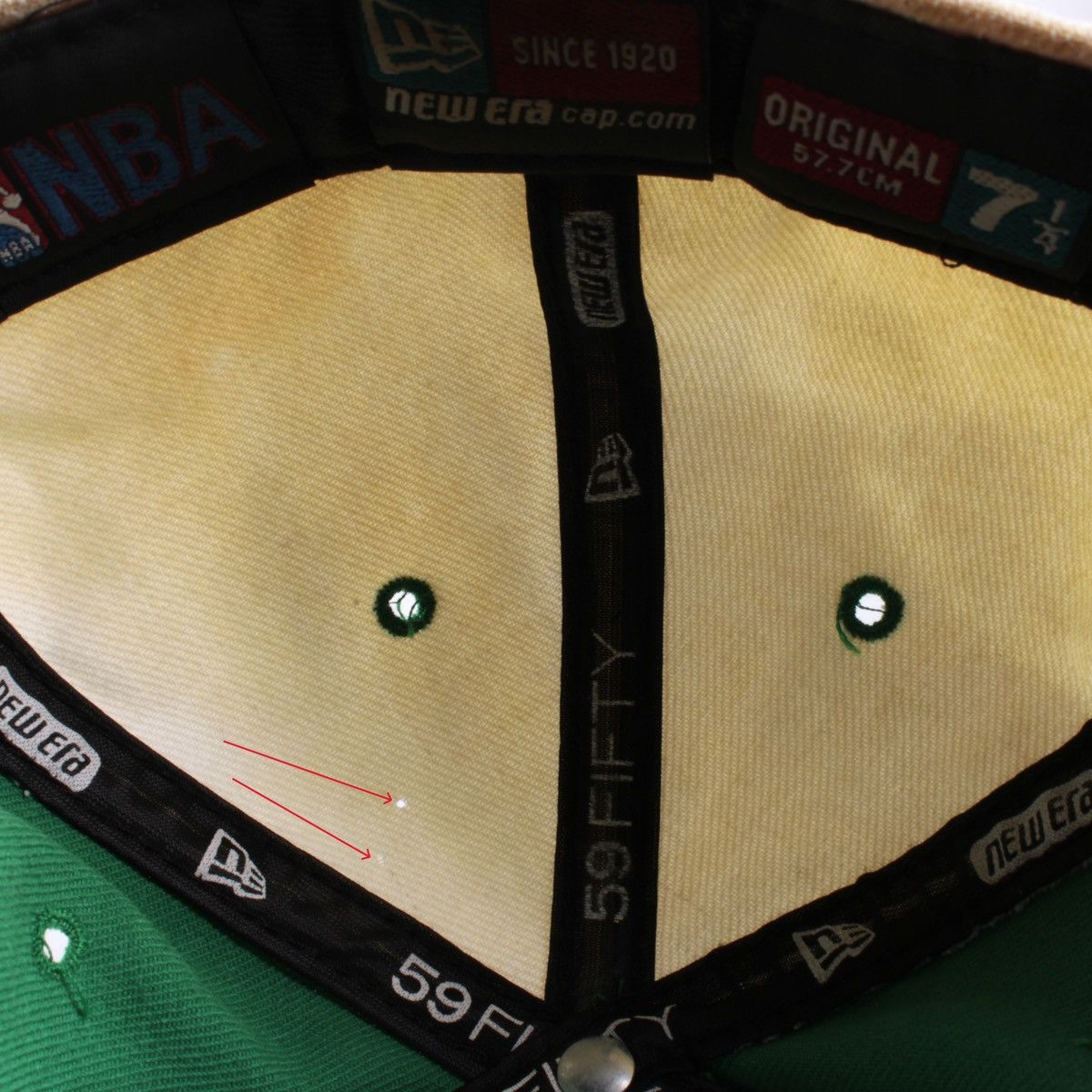 NBA × New Era × Vintage NEW ERA Boston Celtics NBA Vintage Wool Cap Snapback Size ONE SIZE - 14 Thumbnail
