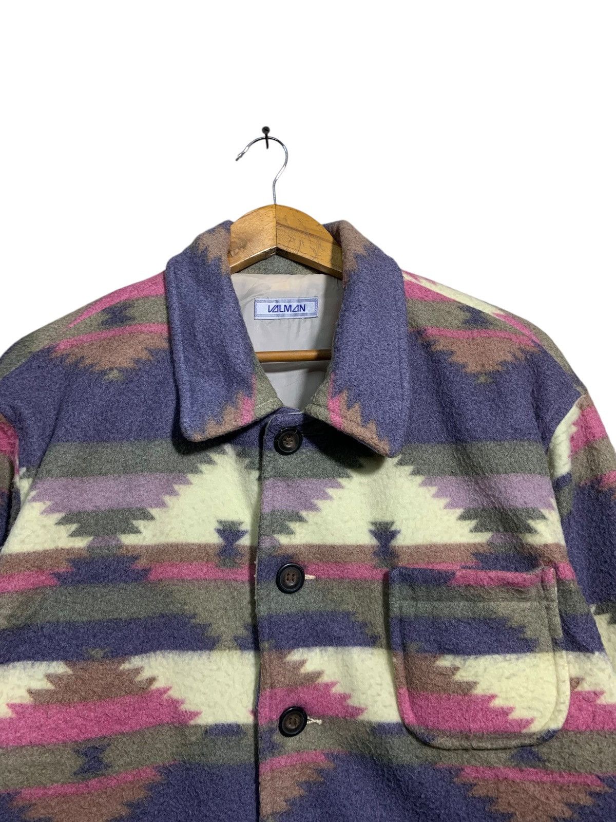 Aztech Mountain 🔥VTG VALMAN AZTEC NATIVE JACKETS Size US M / EU 48-50 / 2 - 4 Thumbnail