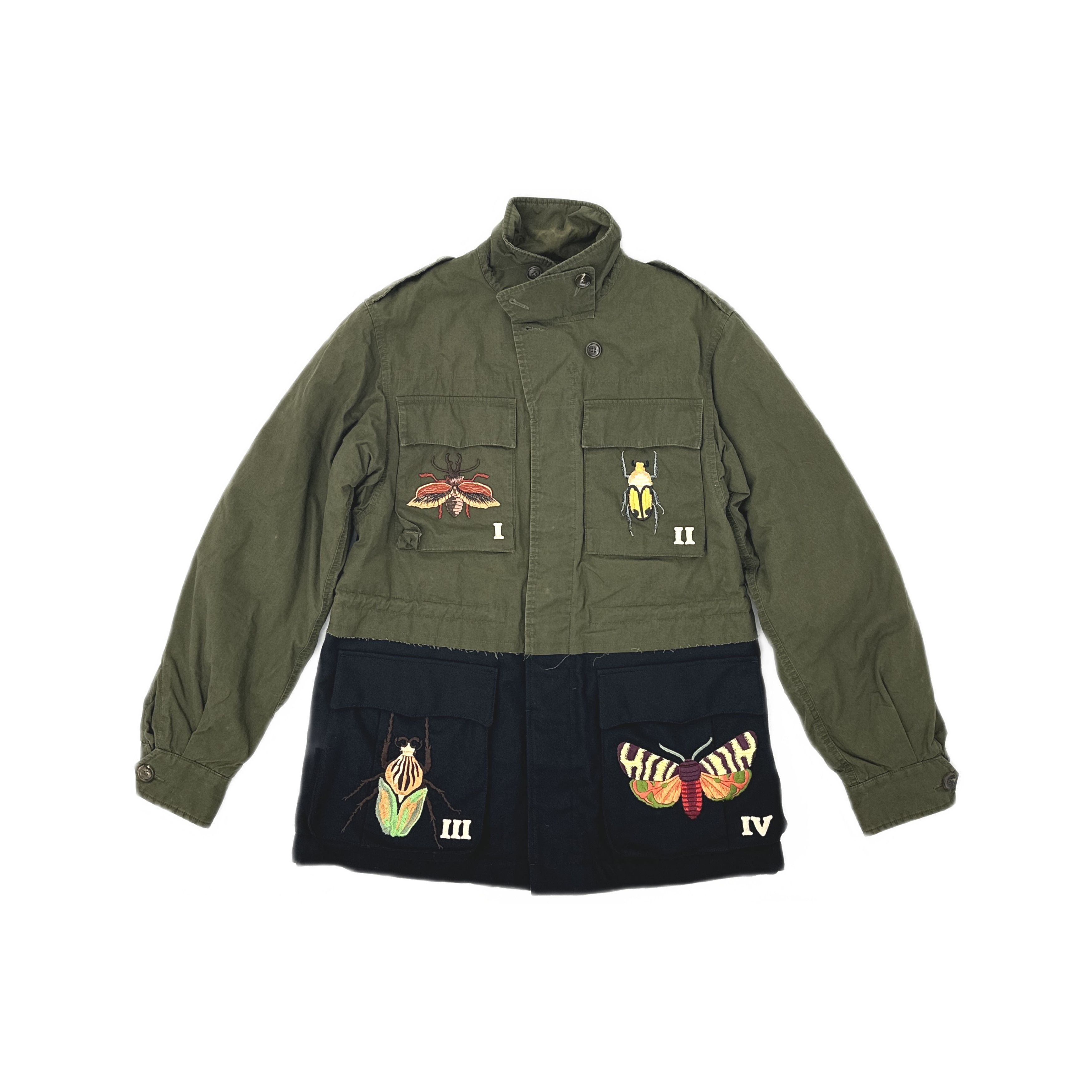Gucci Gucci Insect Embroidery Field Jacket Size 46 Size US S / EU 44-46 / 1 - 1 Thumbnail