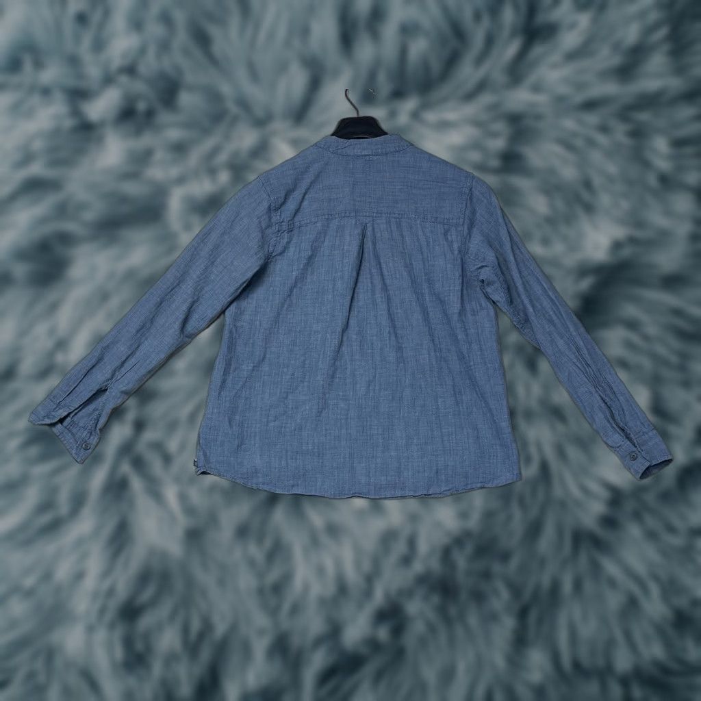 Mountain Hardwear Mountain Hardwear Shirt Womens Small Petite Blue Front Pocket Button-Up Casual Travel Size S / US 4 / IT 40 - 1 Thumbnail