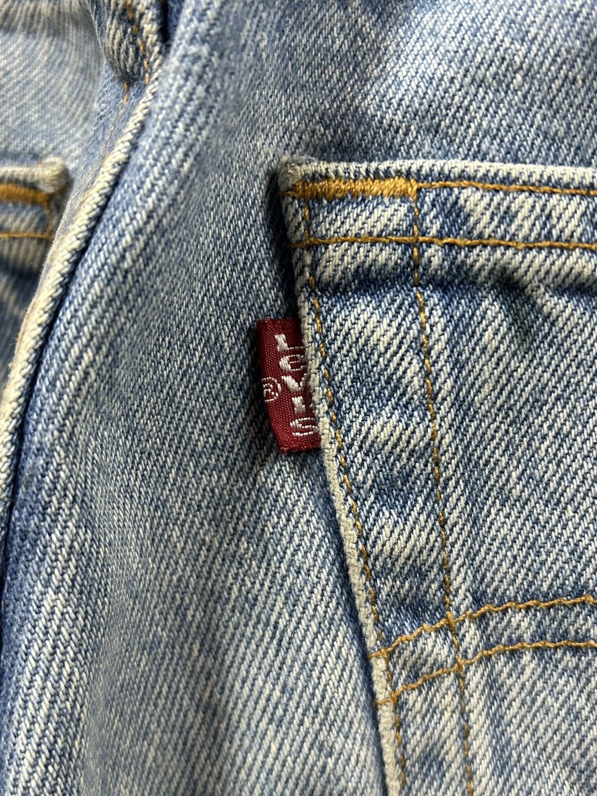 Levi's × Levi's Vintage Clothing Vintage Levi’s 501 Custom Aditi Art Overprint Jeans Size 30" / US 8 / IT 44 - 19 Thumbnail