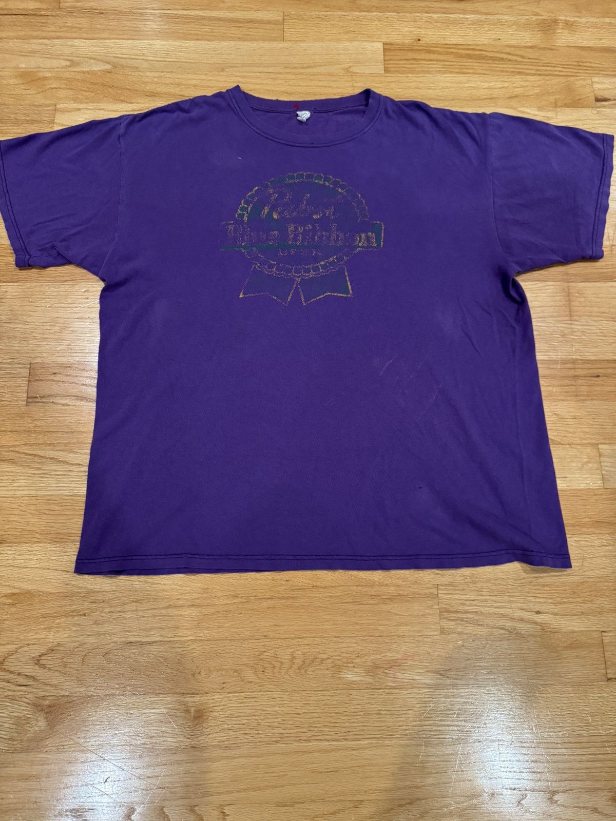Anvil Vintage Anvil Pabst Blue Ribbon Beer Distressed Size US XL / EU 56 / 4 - 3 Thumbnail