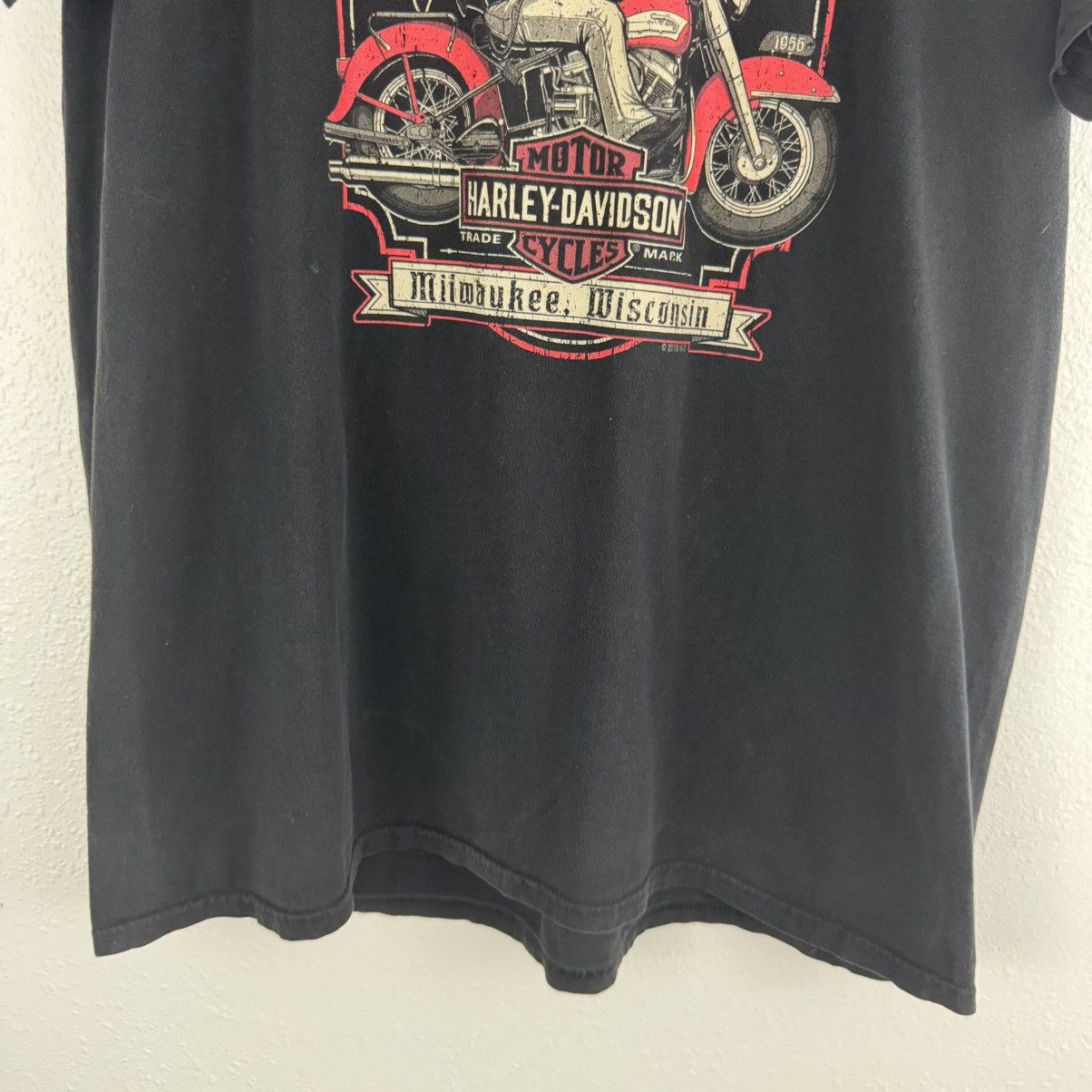 Harley Davidson HARLEY DAVIDSON Black Devil Biker Twister City Graphic Tee Size US XL / EU 56 / 4 - 3 Thumbnail