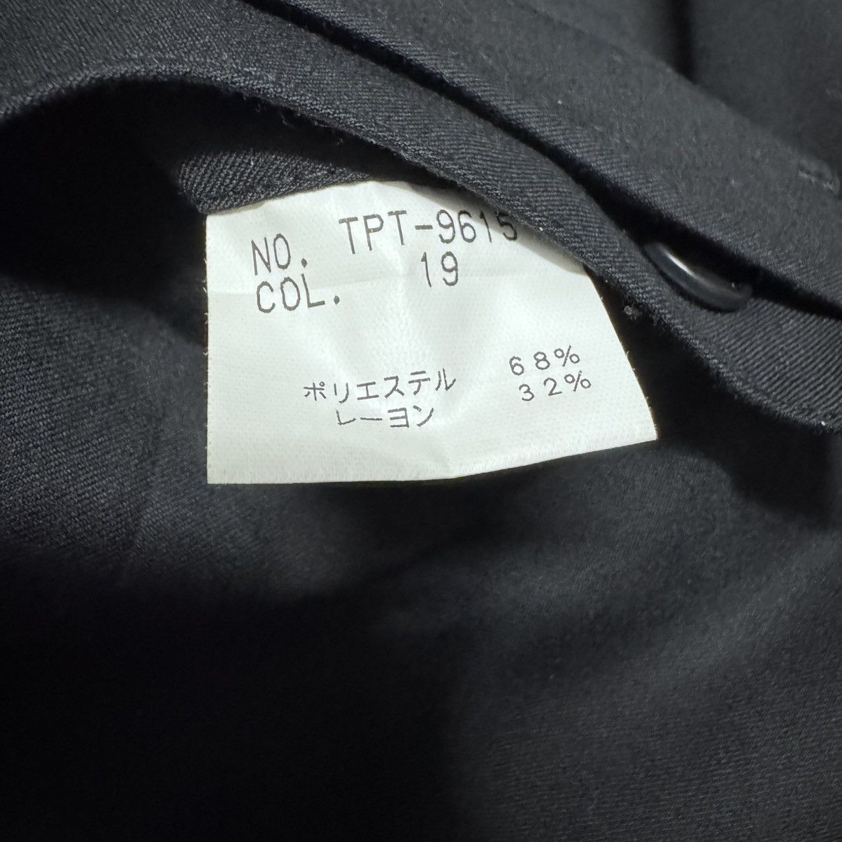 Tornado Mart Tornado Mart Rayon Black Utility Wide leg Cargo Pants Size US 34 / EU 50 - 22 Thumbnail