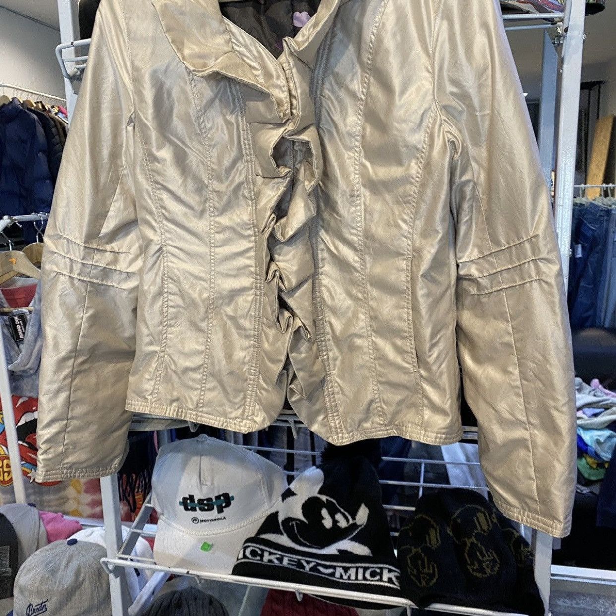 Sonia Rykiel Sonia Rykiel blazer coat in silver white Size S / US 4 / IT 40 - 5 Thumbnail