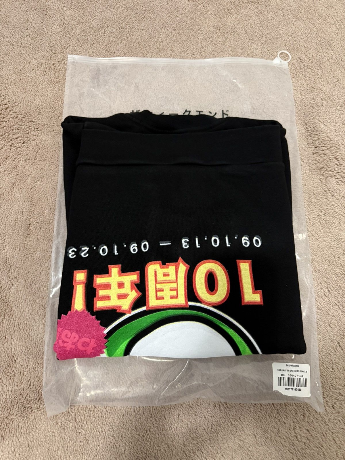 The Weeknd The Weeknd XO Kiss Land 10 Year Crewneck Black Medium Size US M / EU 48-50 / 2 - 2 Thumbnail
