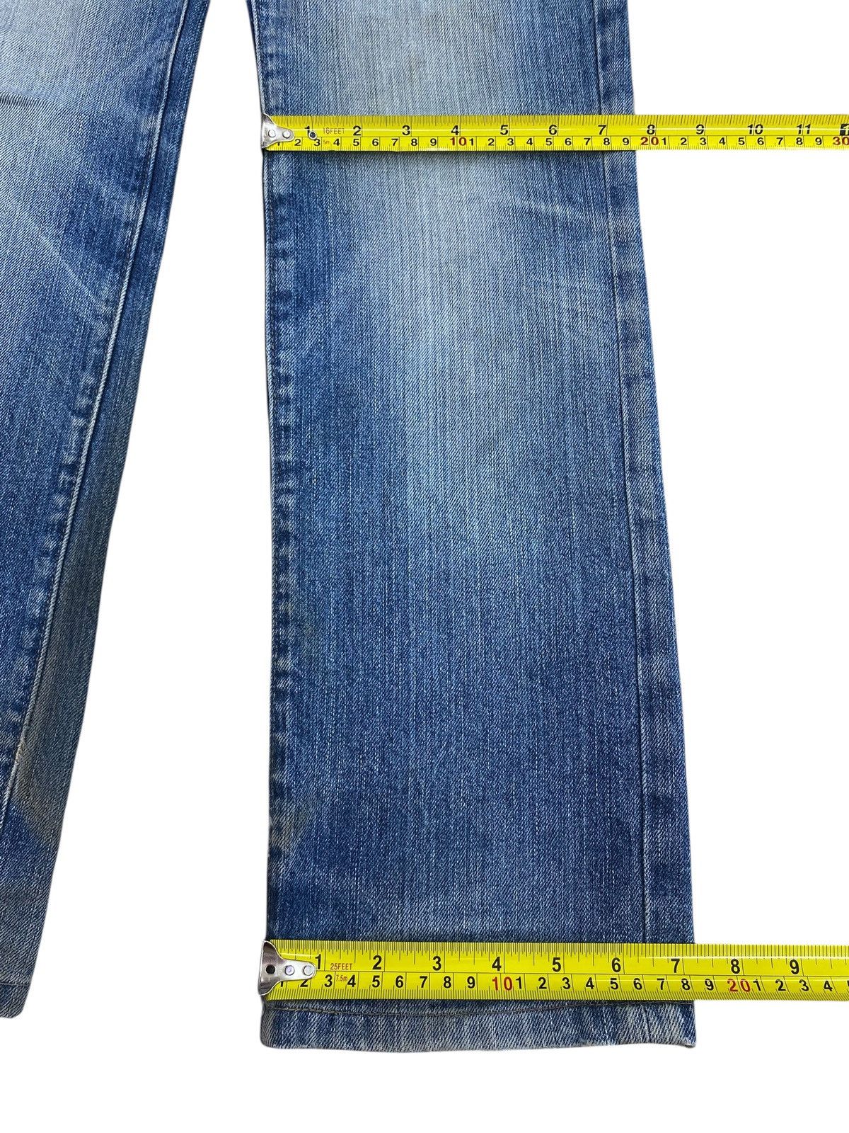 Gap Gap Whiskers Faded Wash Style Straight Cut Jeans Size US 29 - 8 Thumbnail