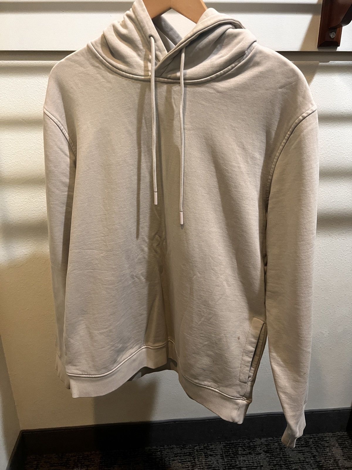 Cuts Cuts Pullover Hoodie – Stone Beige (L) Size US L / EU 52-54 / 3 - 2 Thumbnail