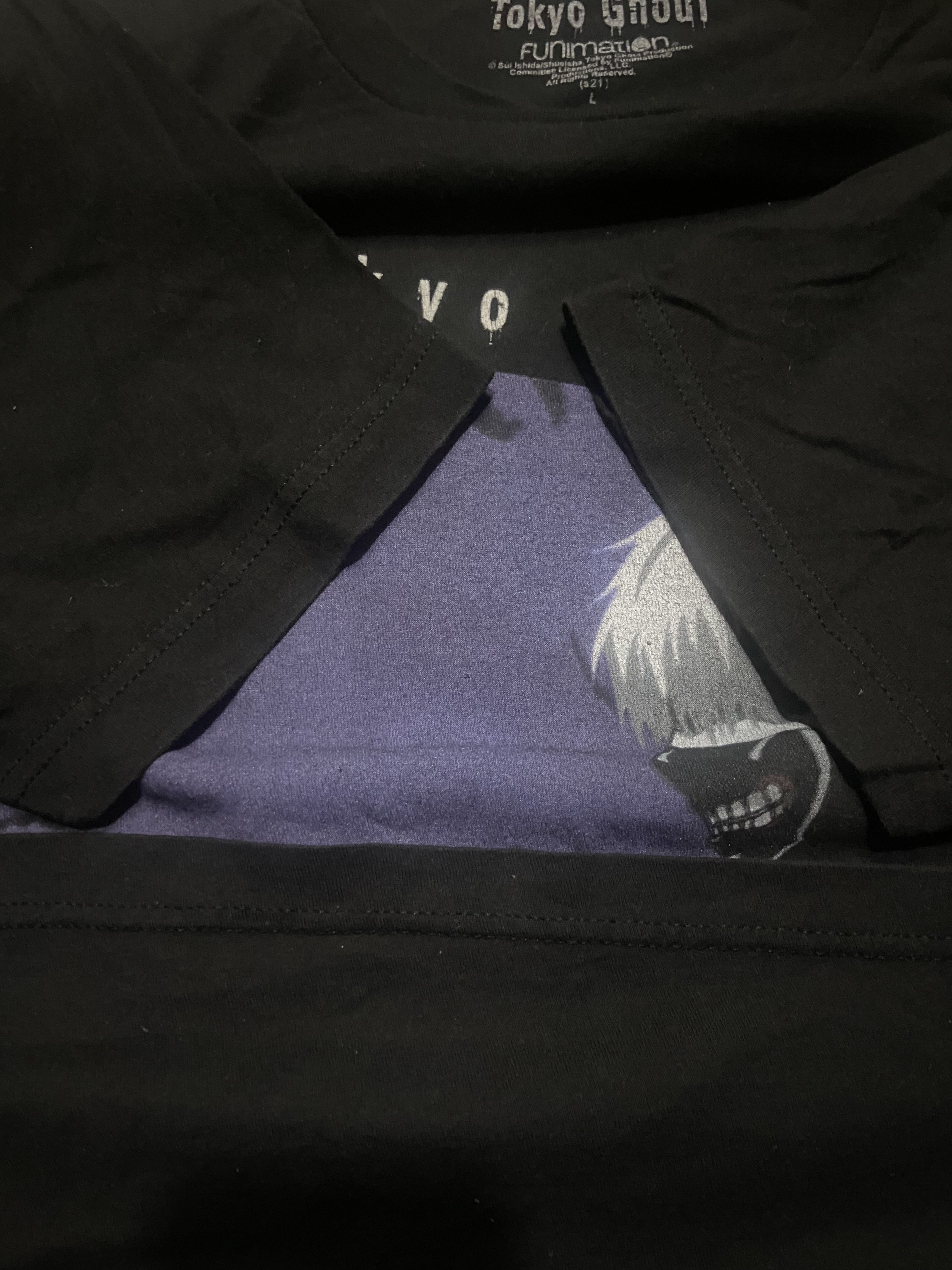 Anime × Vintage Anime Tokyo Ghoul tee Size US L / EU 52-54 / 3 - 5 Thumbnail