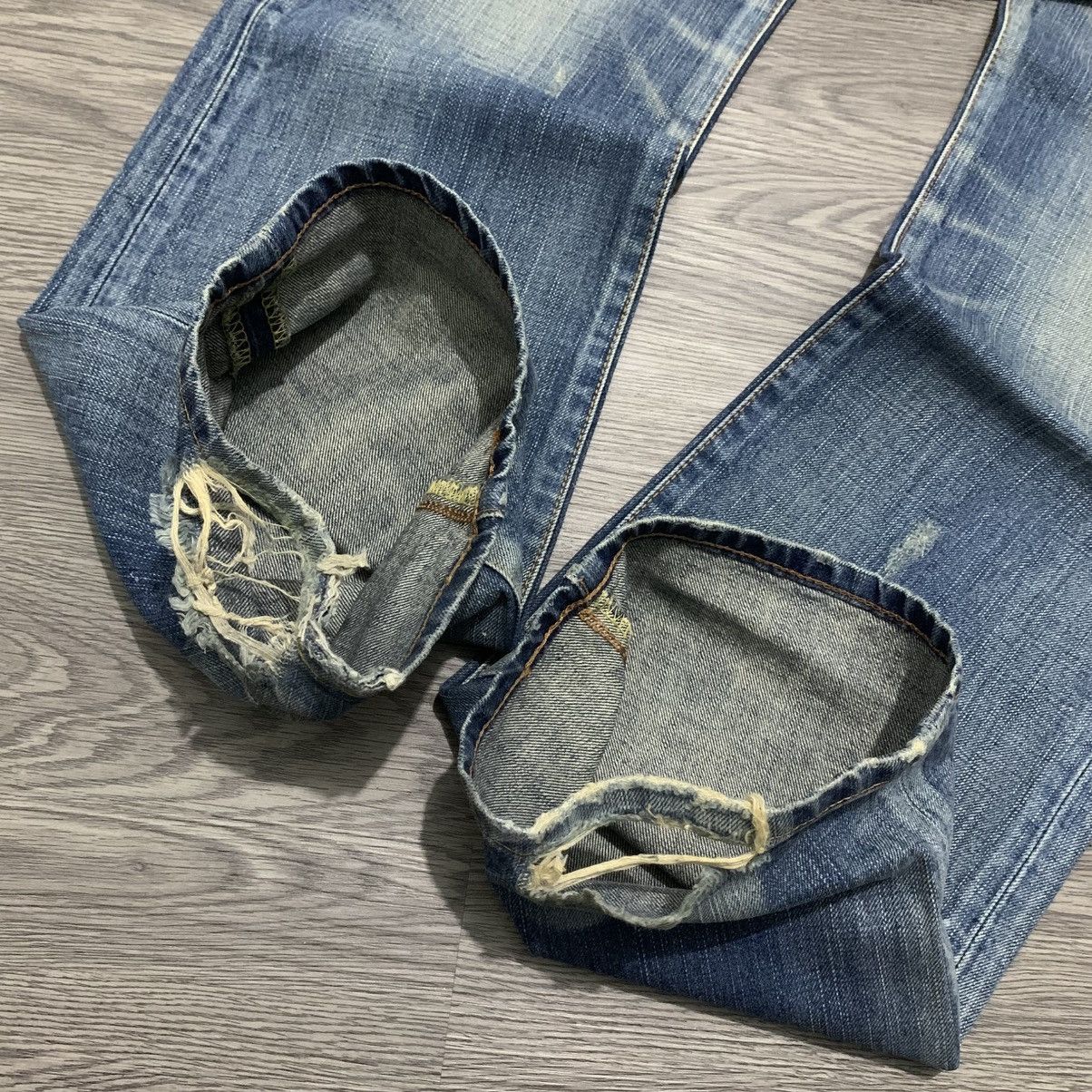 Edwin EDWIN DISTRESSED BOOTCUT JEANS Size US 30 / EU 46 - 9 Thumbnail