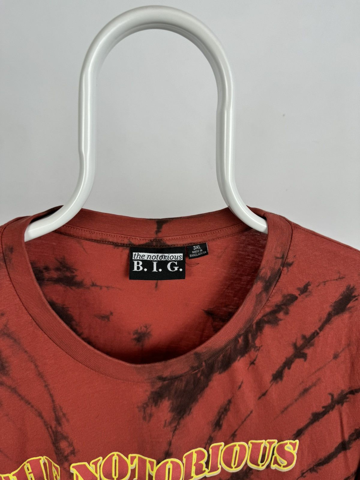 Vintage The Notorious B.I.G Fun Printed Tie Dye Tee Shirt Size US XXL / EU 58 / 5 - 3 Thumbnail