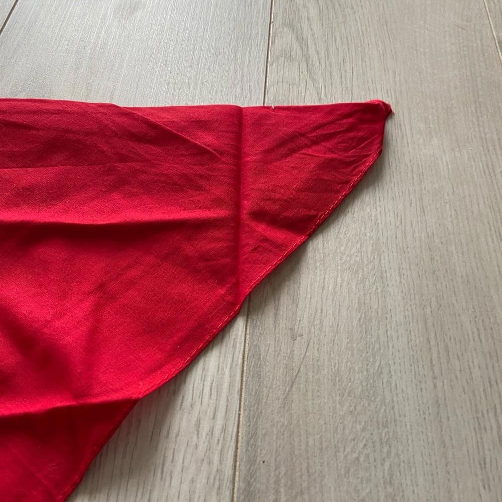 Designer Red Jolly Motha Fluffer Christmas Dog Bandana Size ONE SIZE - 2 Thumbnail