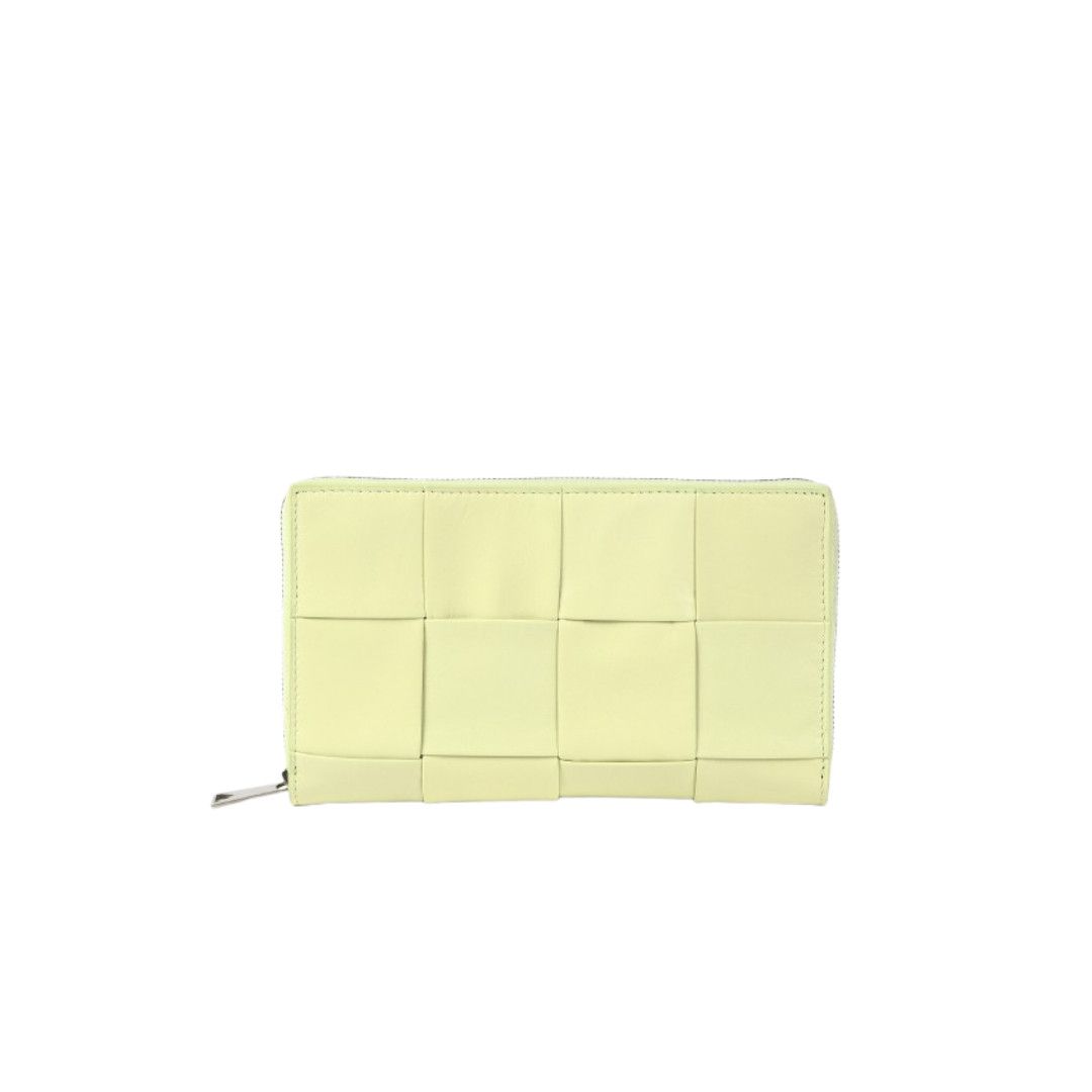 Bottega Veneta o1n1vont1124 Size: OS / Zip Around Wallet in Ivory Size ONE SIZE - 1 Thumbnail