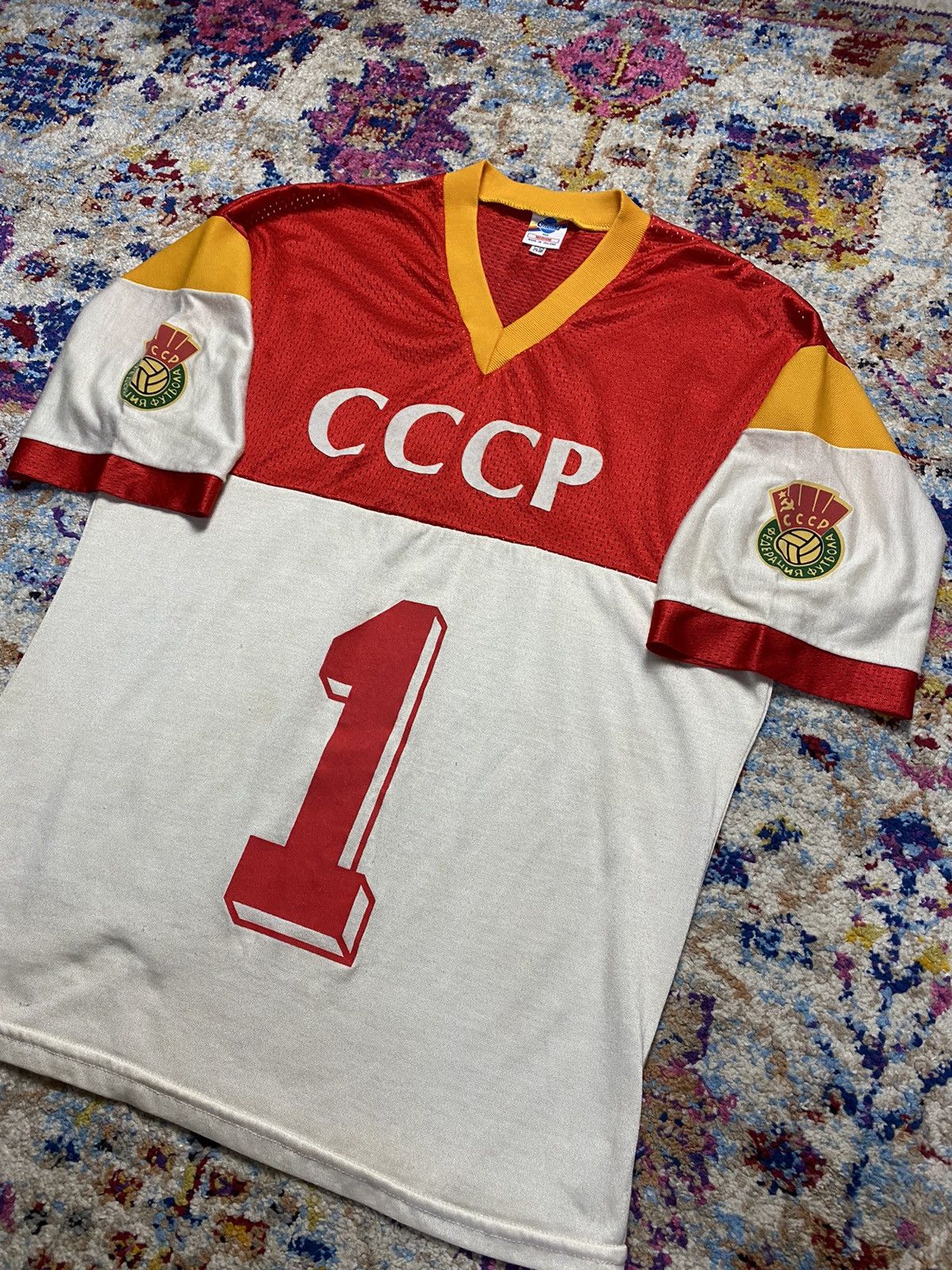 O'Neills CCCP 1980' Soviet Union football O'Neill's Shirt Size US M / EU 48-50 / 2 - 3 Thumbnail