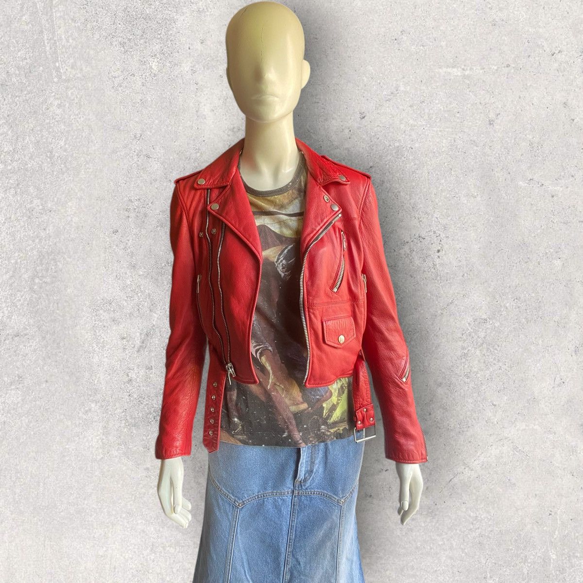Saint Laurent Paris Fall16 Saint Laurent Biker Jacket Size XS / US 0-2 / IT 36-38 - 1 Thumbnail