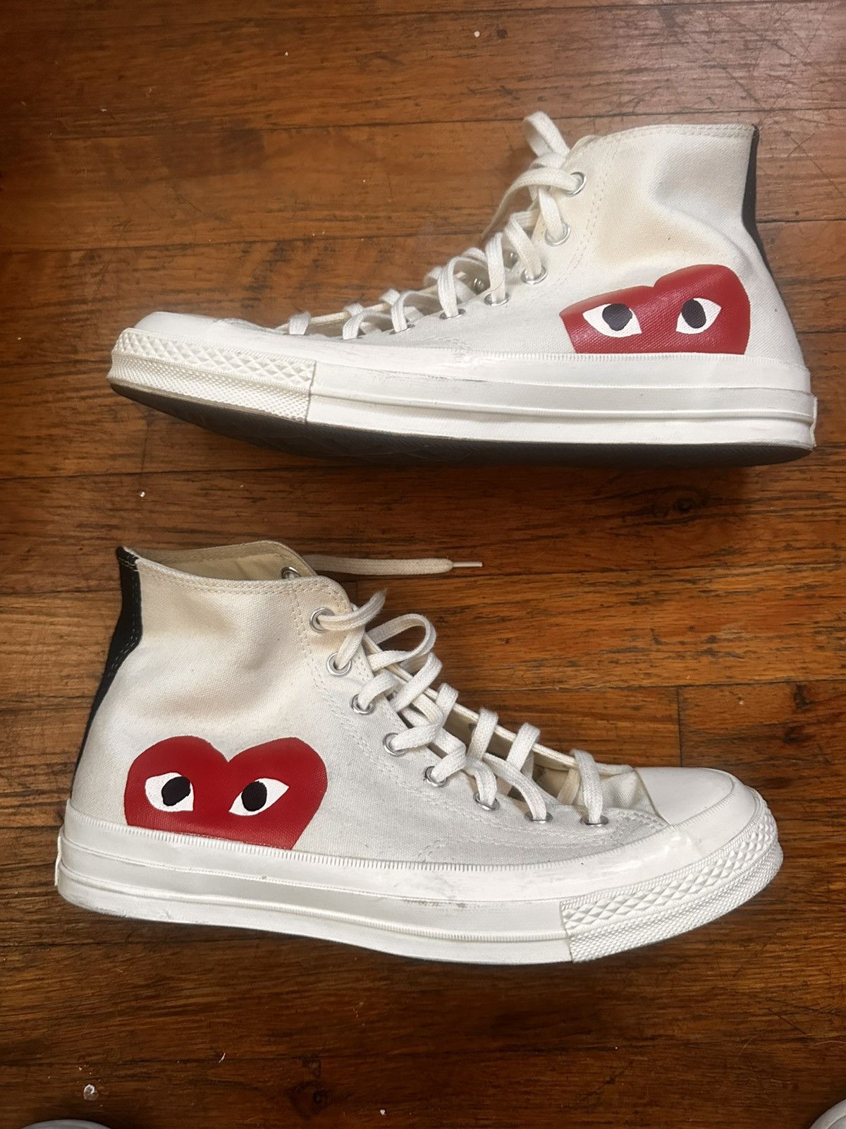 Comme des Garcons PLAY × Converse Comme des Garcons Play x converse chunk 70 high Size US 10 / EU 43 - 1 Thumbnail