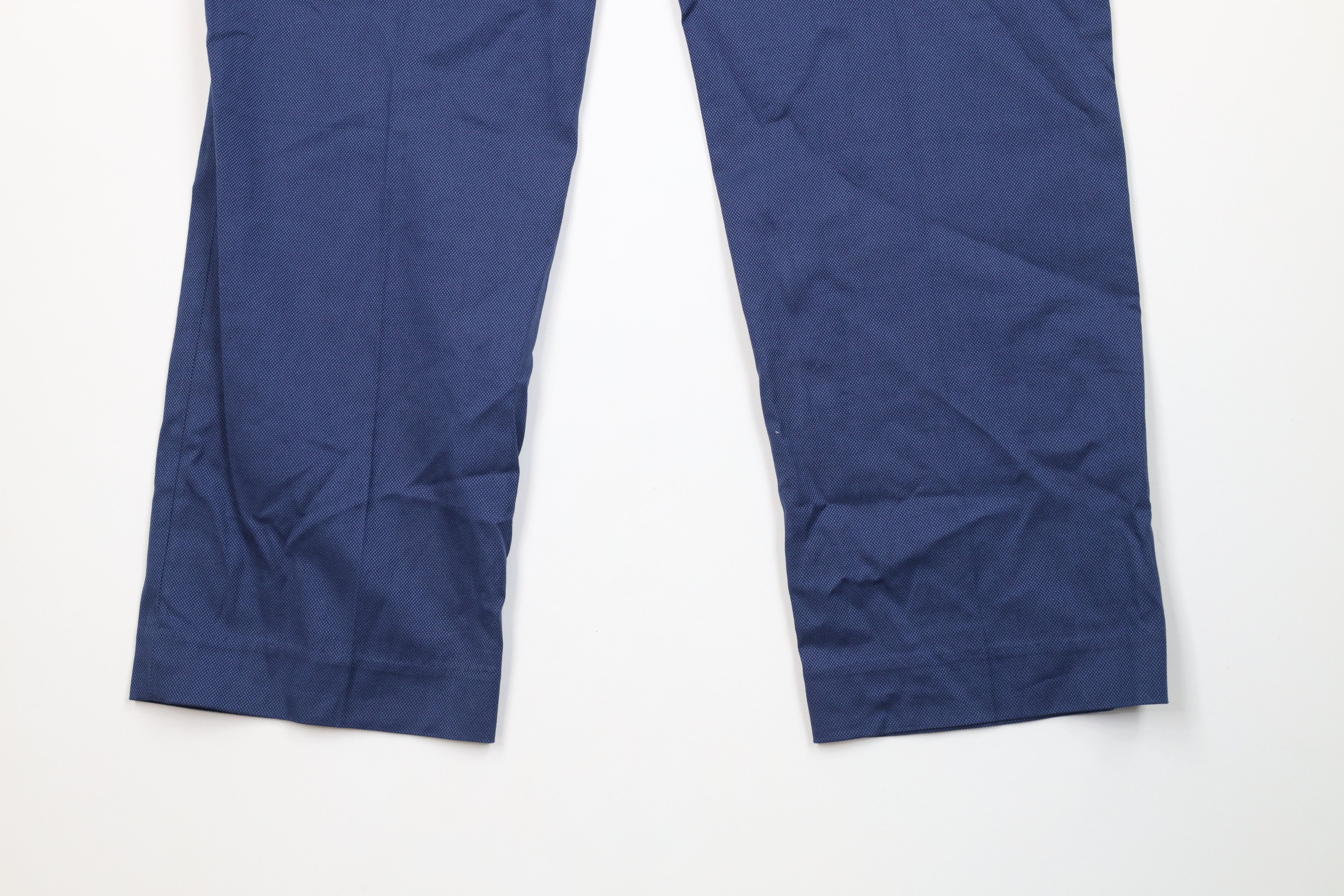 Express New Express Modern Fit Straight Leg Chino Pants Blue Size US 33 - 15 Thumbnail