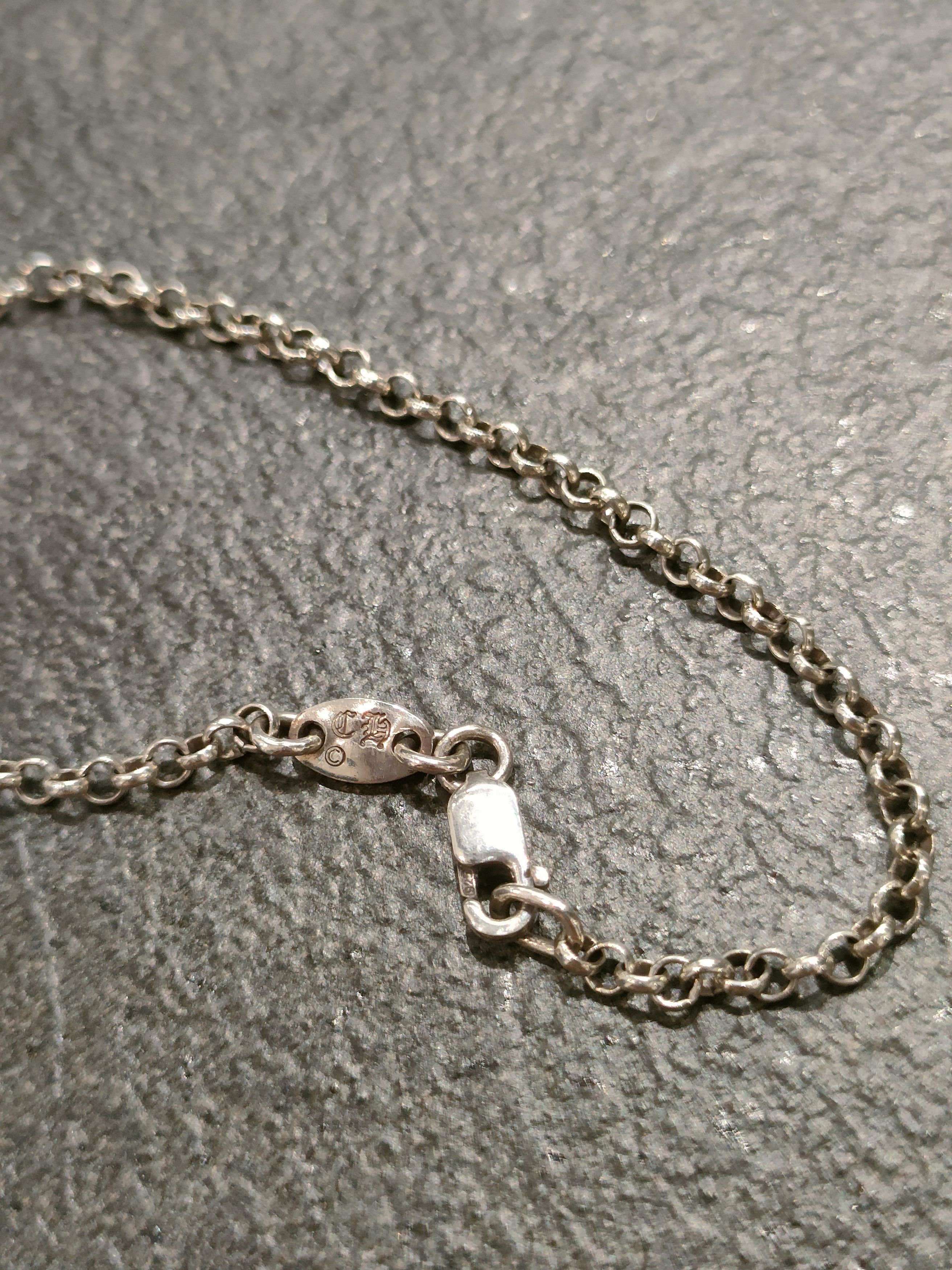 Chrome Hearts Chrome Hearts Silver Roll Chain Necklace Size ONE SIZE - 9 Thumbnail