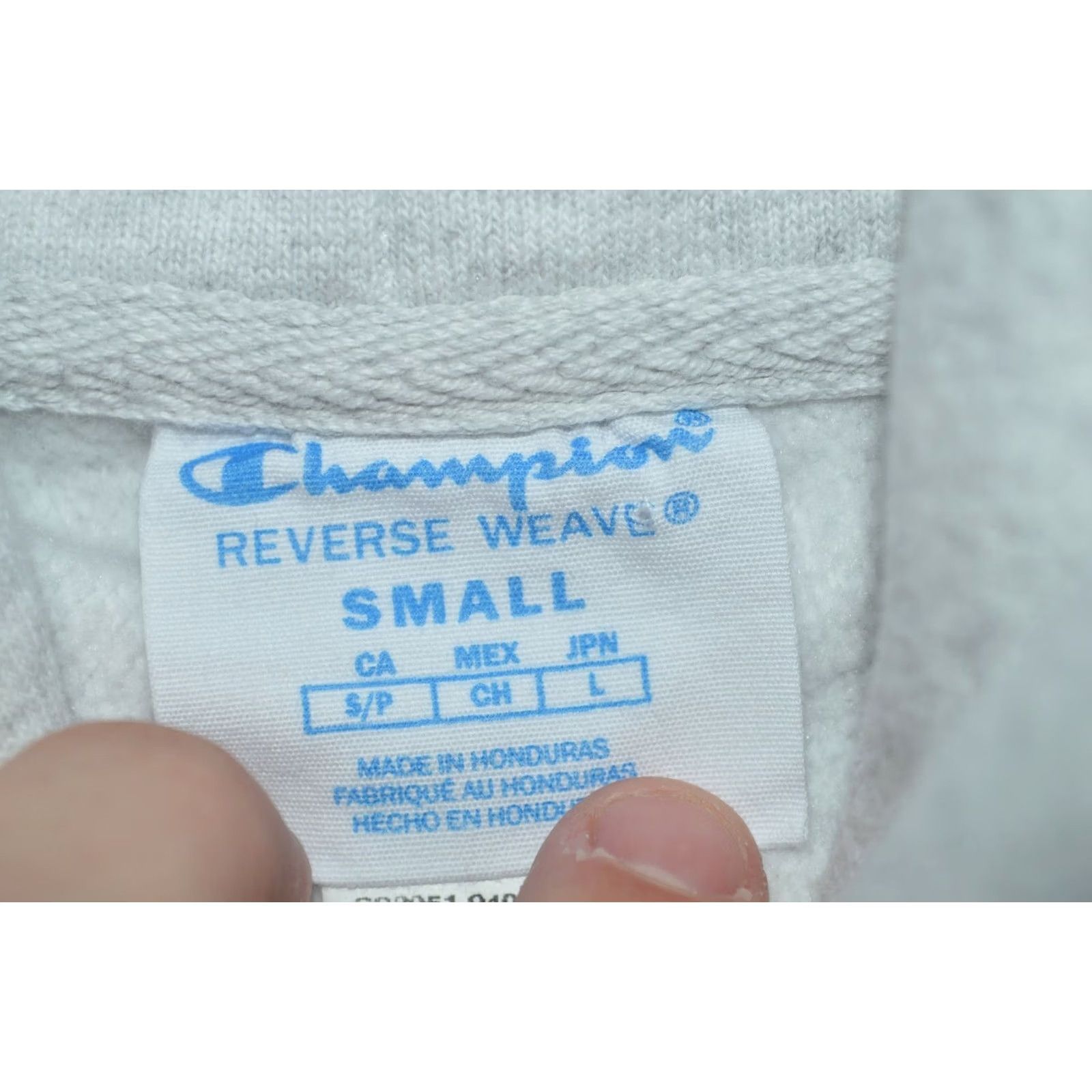 Champion VINTAGE Champion Reverse Weave Hoodie Size Small Gray Virginia Sweatshirt Size US S / EU 44-46 / 1 - 3 Thumbnail