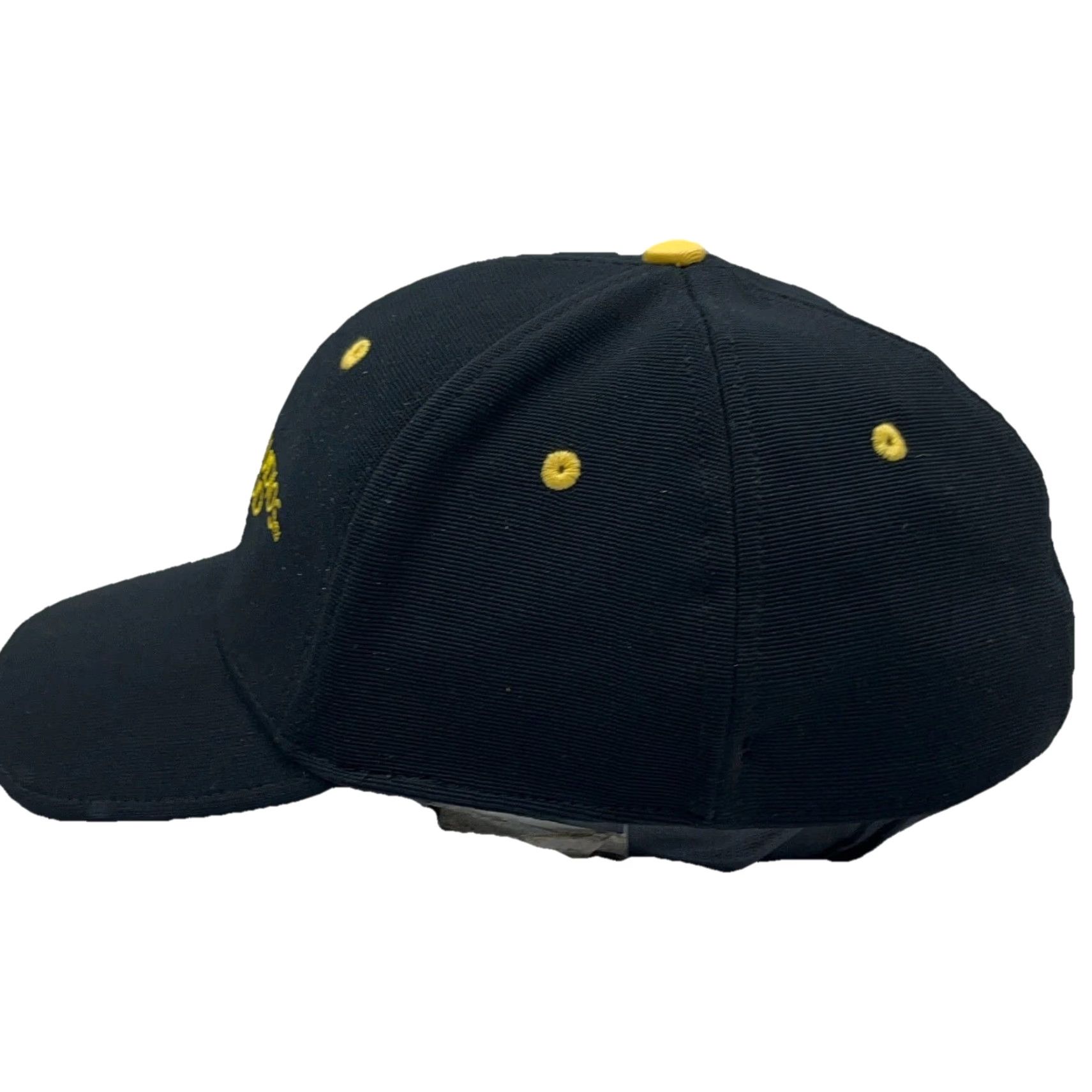 Vintage Universal Studios Hollywood Hat Cap Stretch Fit L/XL Black Performance Logo 90s Retro Disney Mens Baseball Cap Hat Size ONE SIZE - 4 Thumbnail