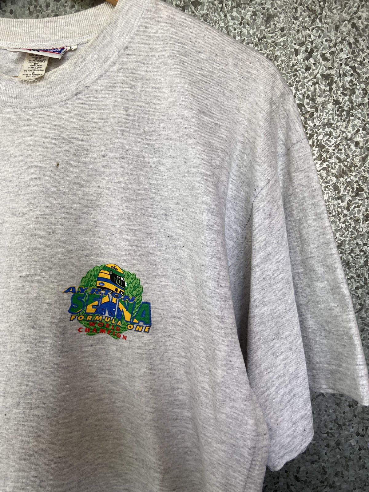 Vintage 🔥 Vintage 90s Vtg F1 Racing Brazil formula one aryton senna Size US M / EU 48-50 / 2 - 4 Thumbnail