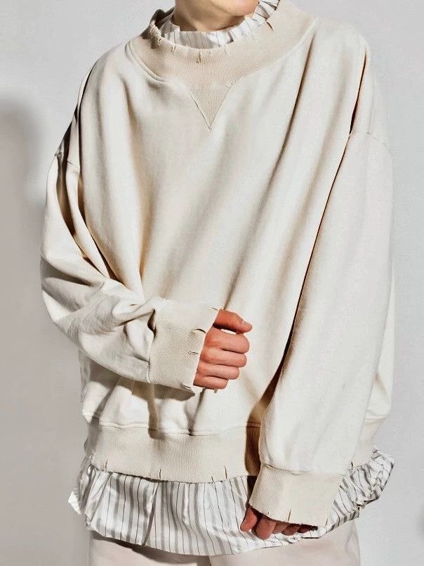 Maison Margiela Maison Margiela Make old striped sweatshirts Size XS / US 0-2 / IT 36-38 - 9 Thumbnail